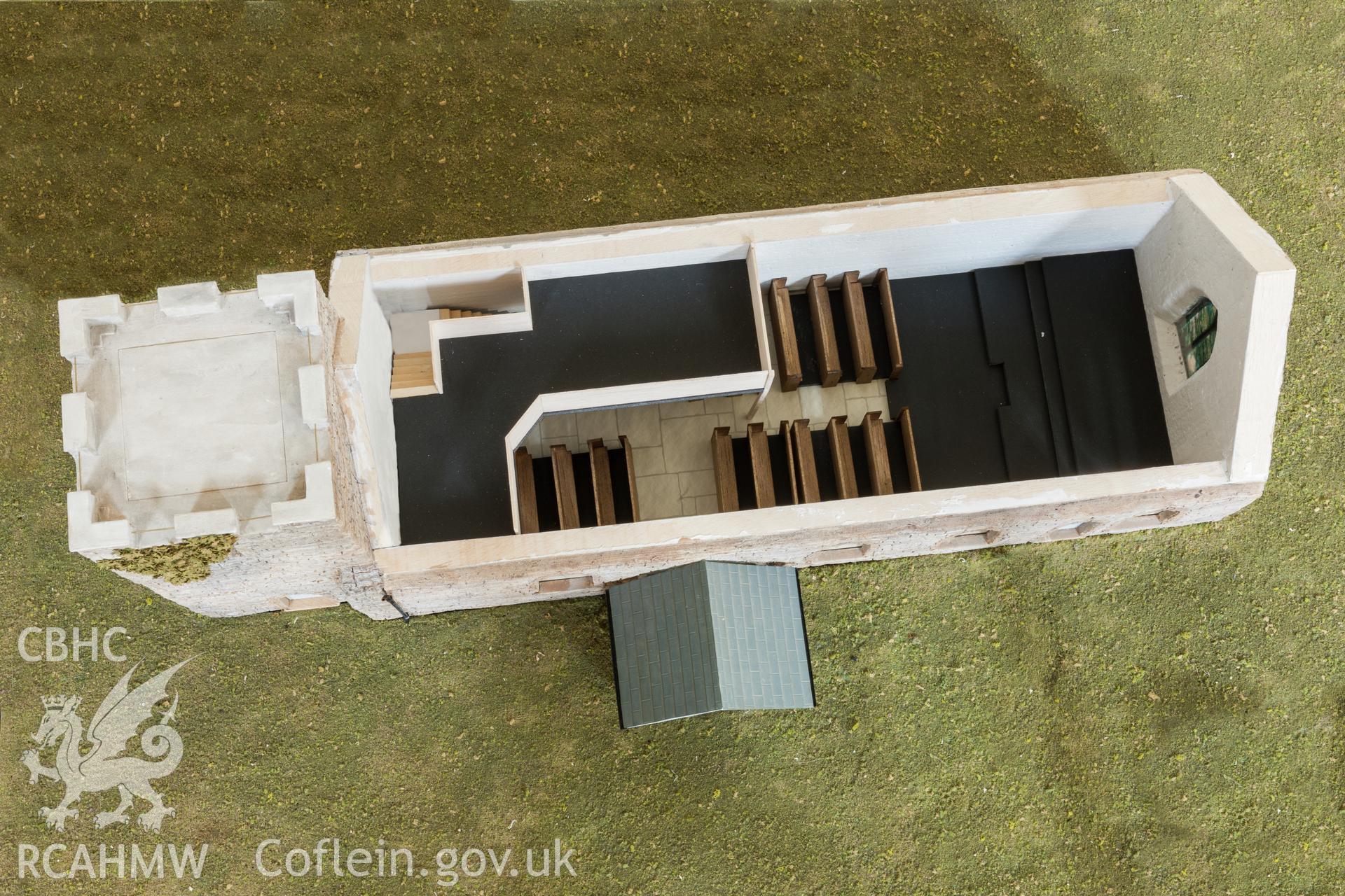 Architects model of church refurbishment