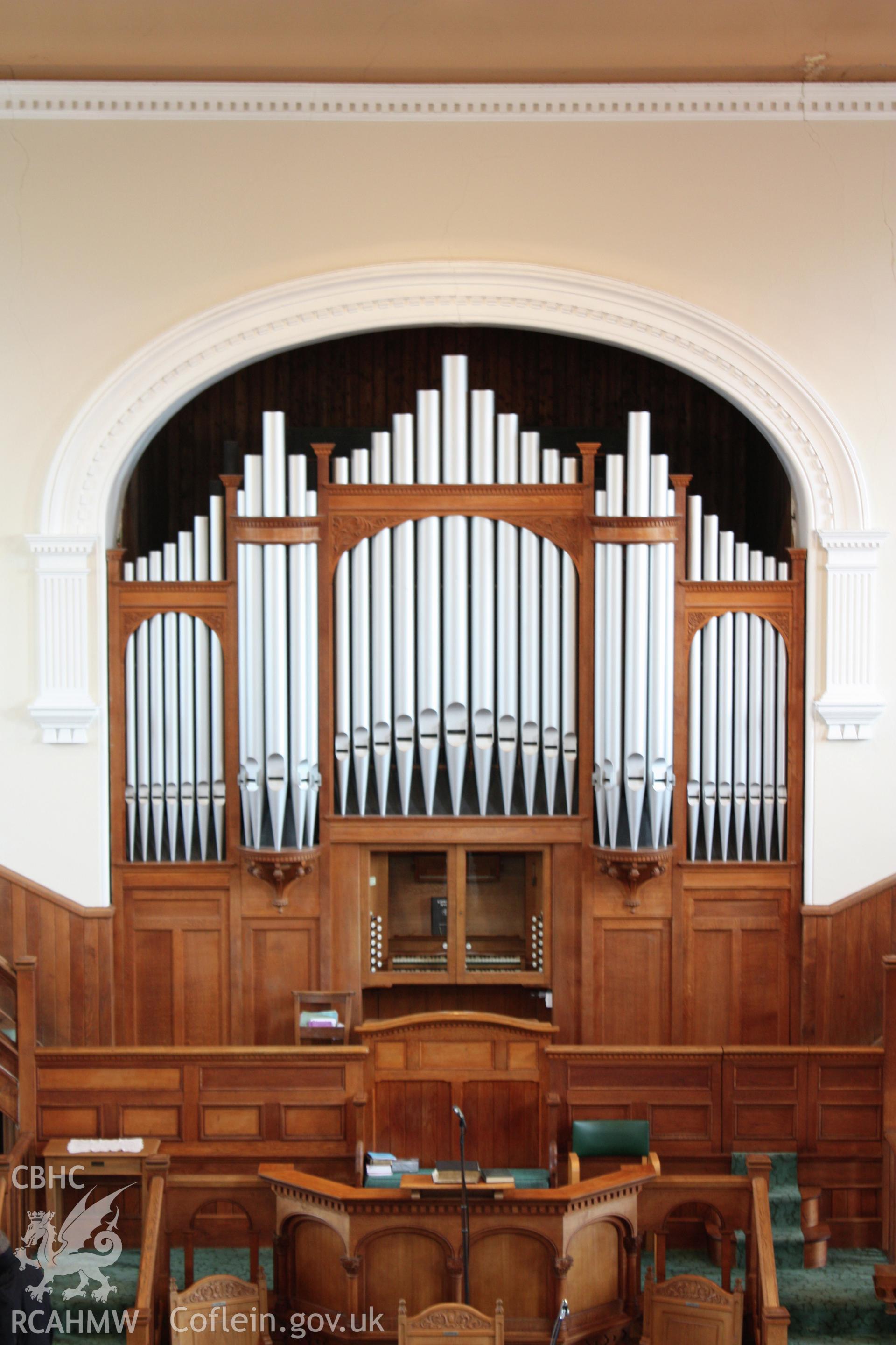 Internal; view toward pulpit from lobby entrance
