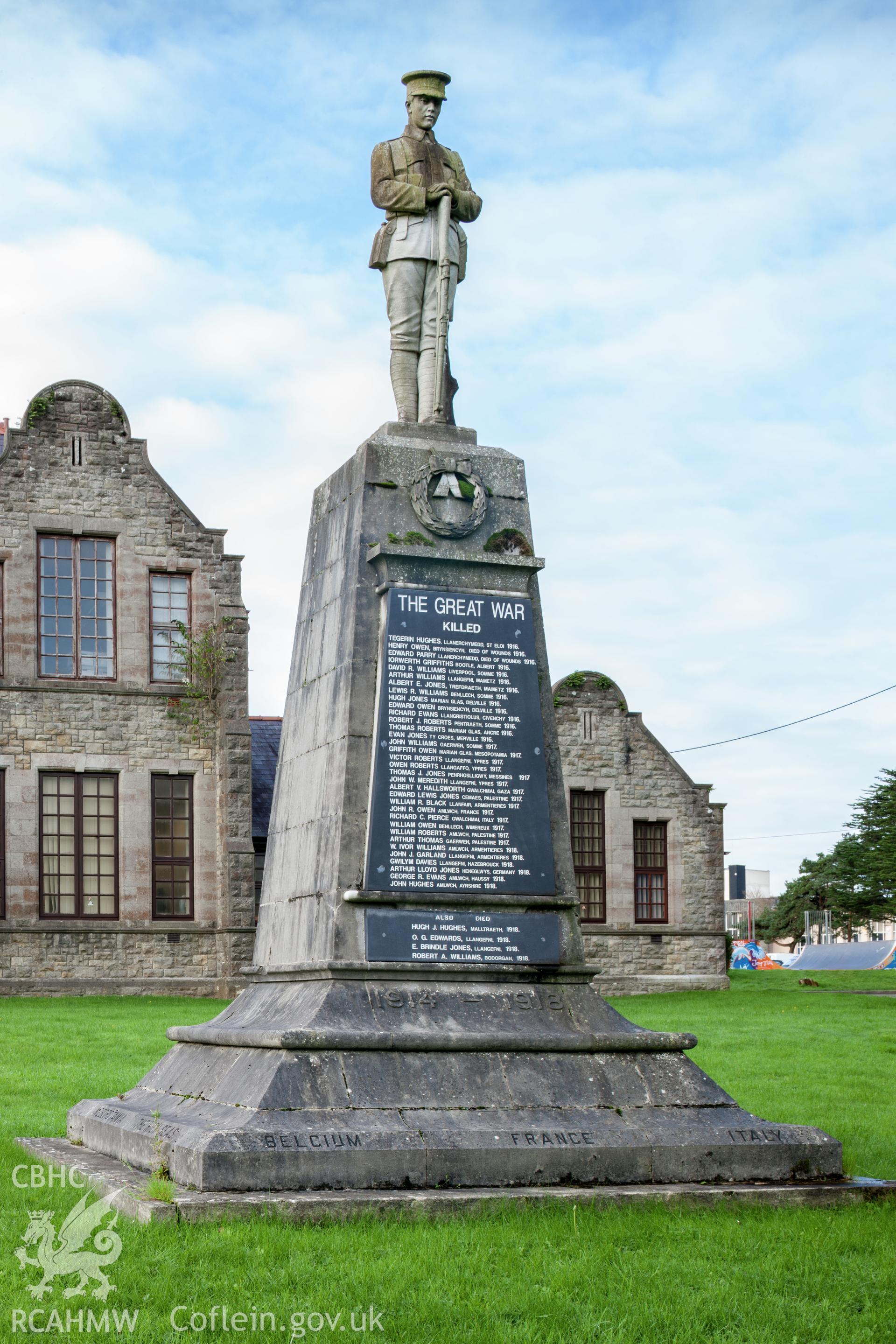 Memorial from the northeast