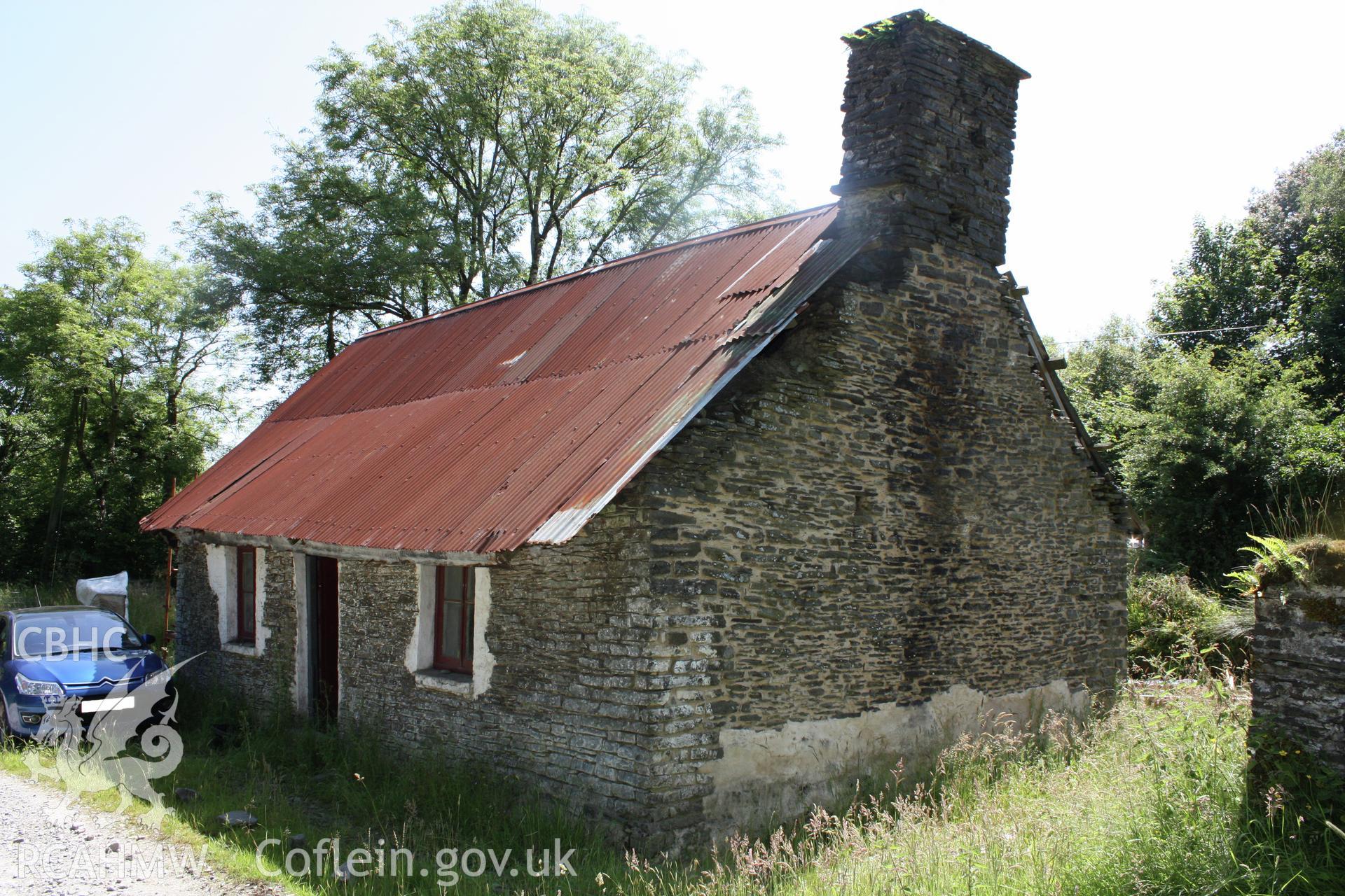 Exterior; north elevation