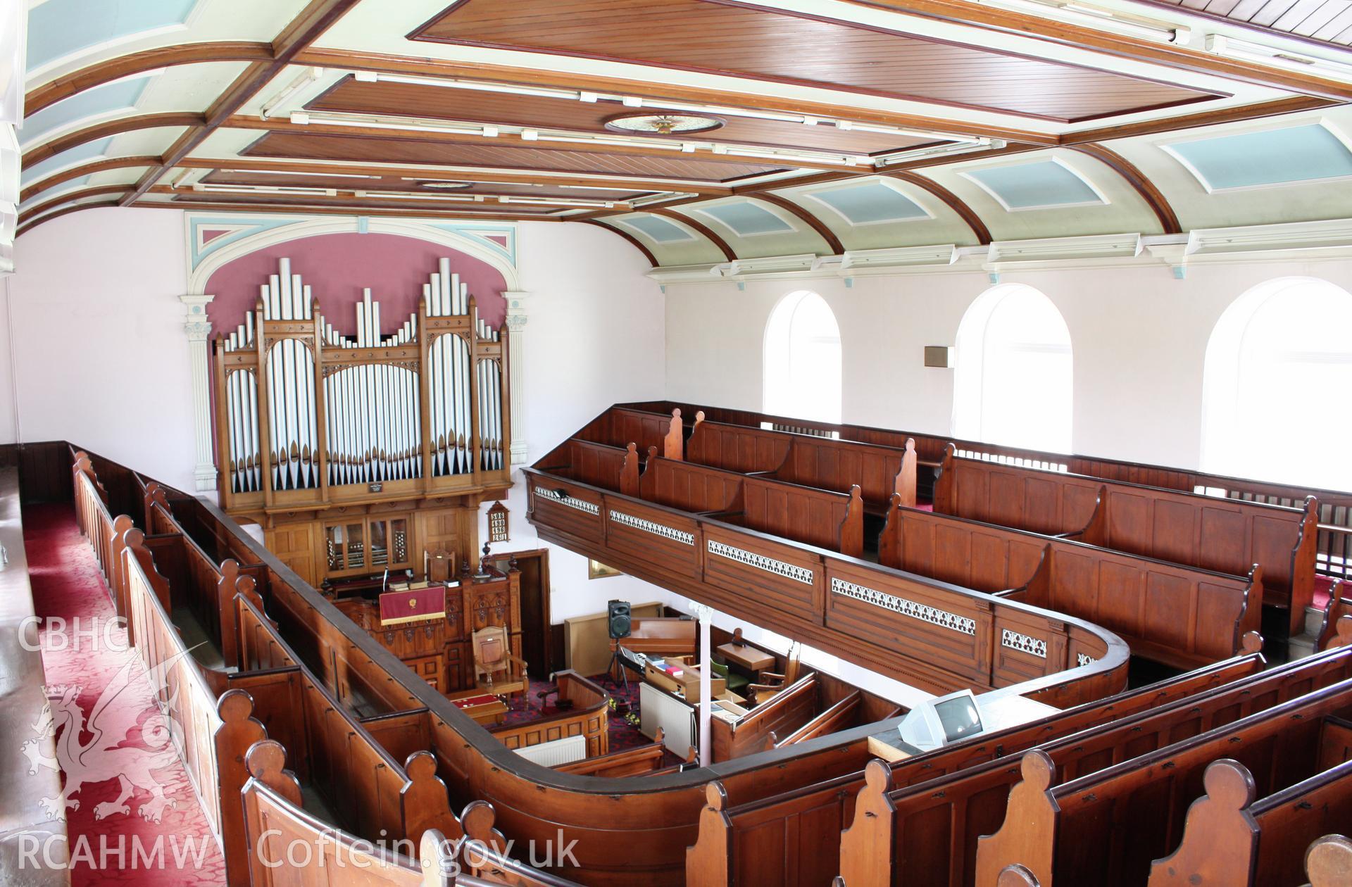 Internal; view toward pulpit from balcony