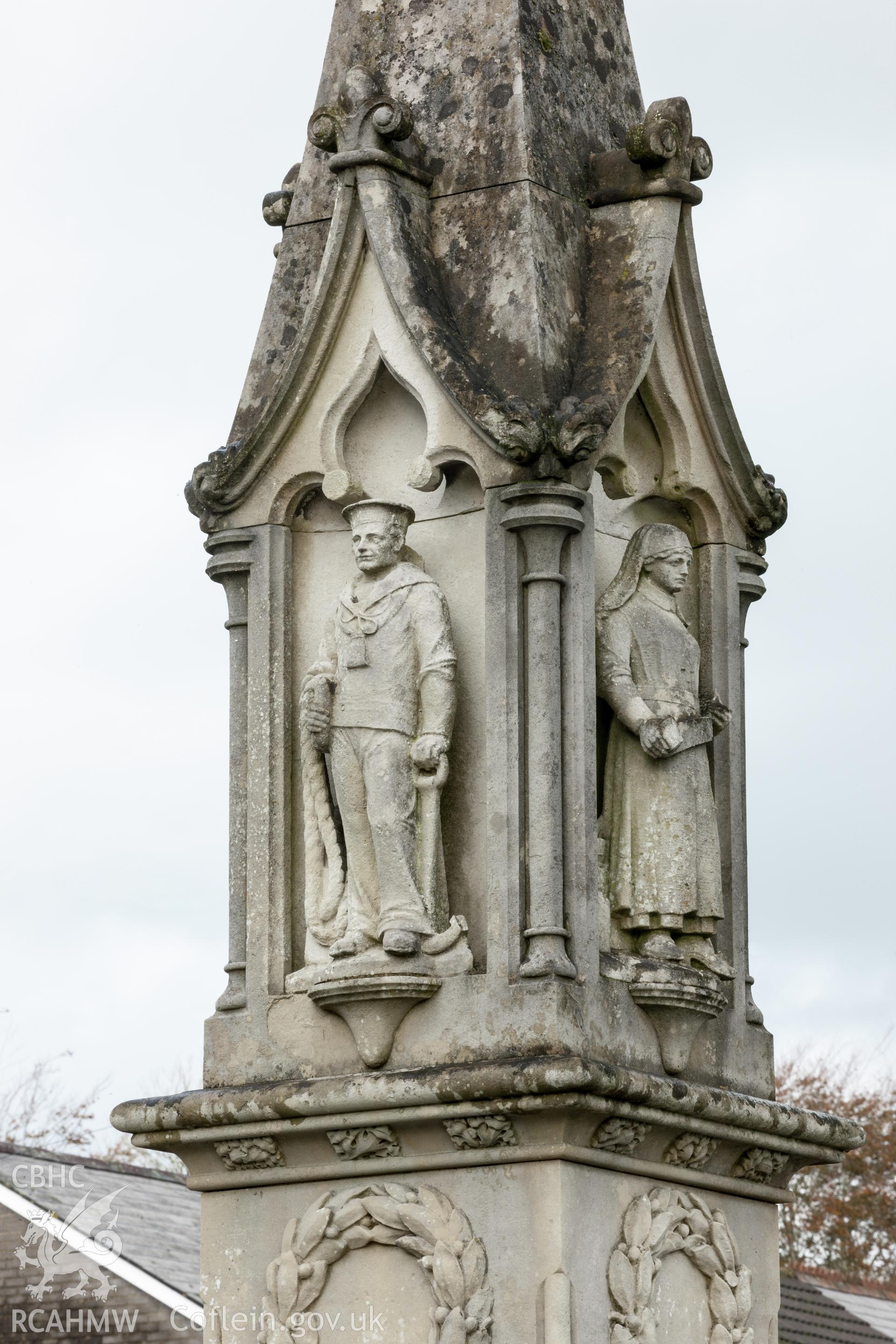 Detail of sailor & nurse
