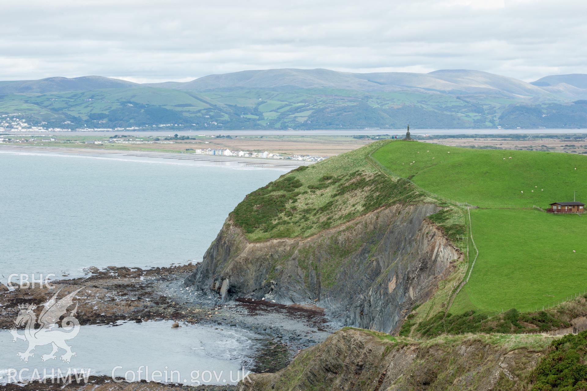 Distant view from the south southwest