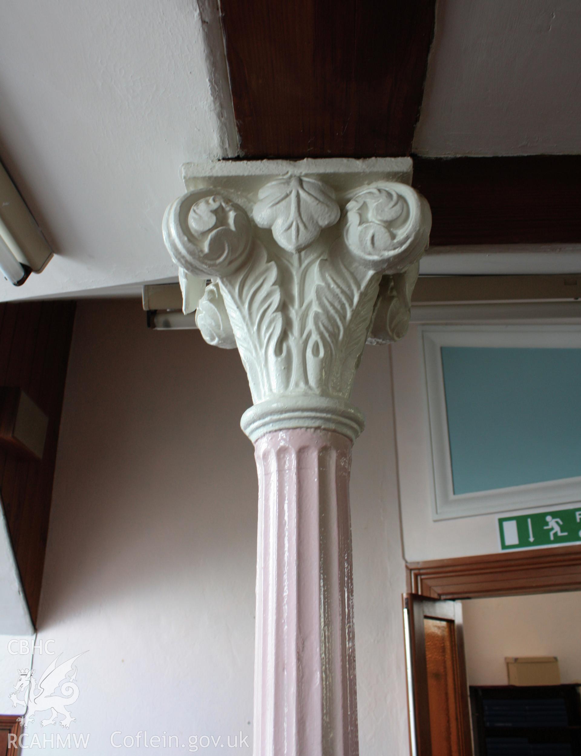 Internal; decorative balcony column