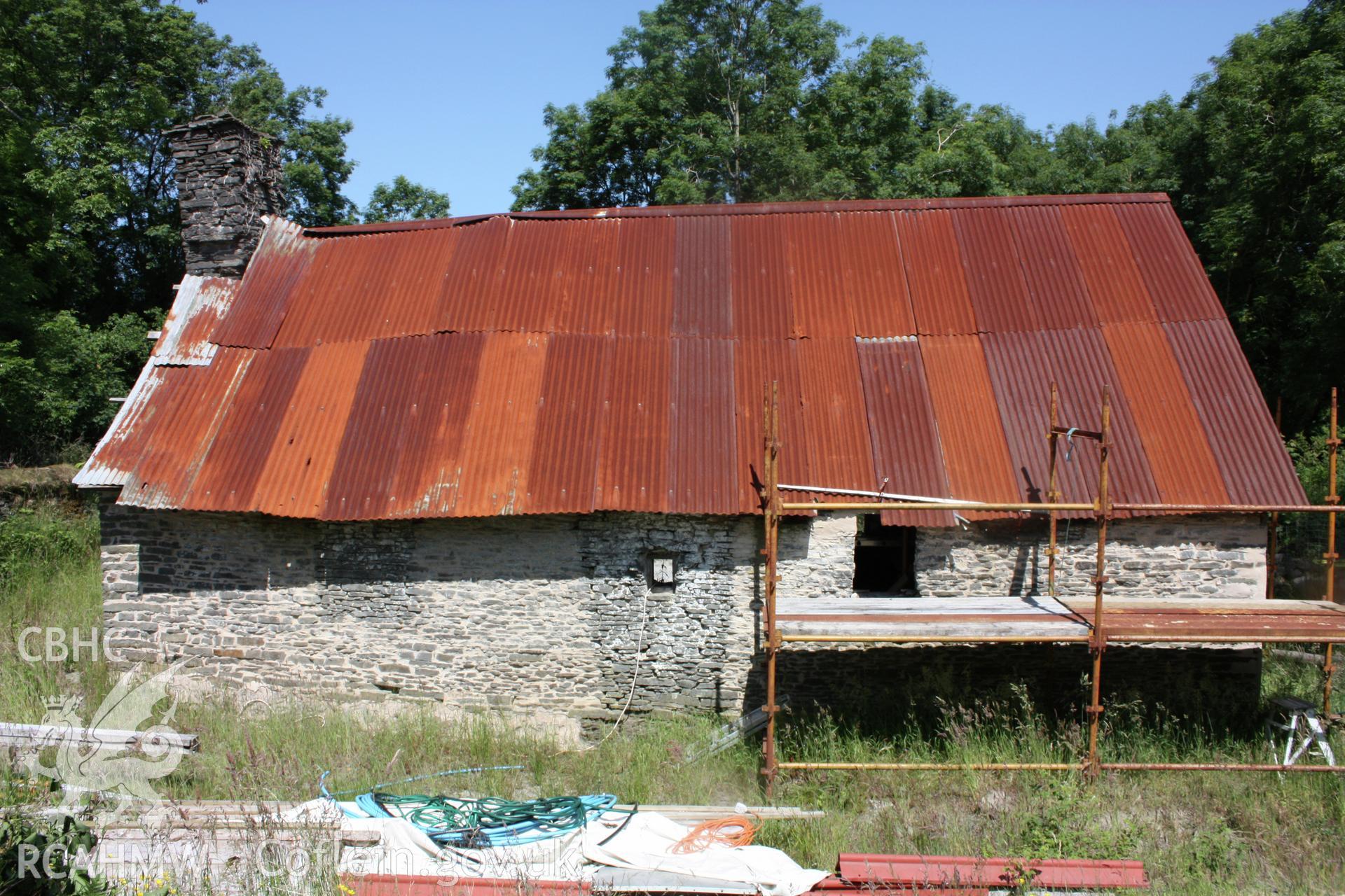 Exterior; south elevation