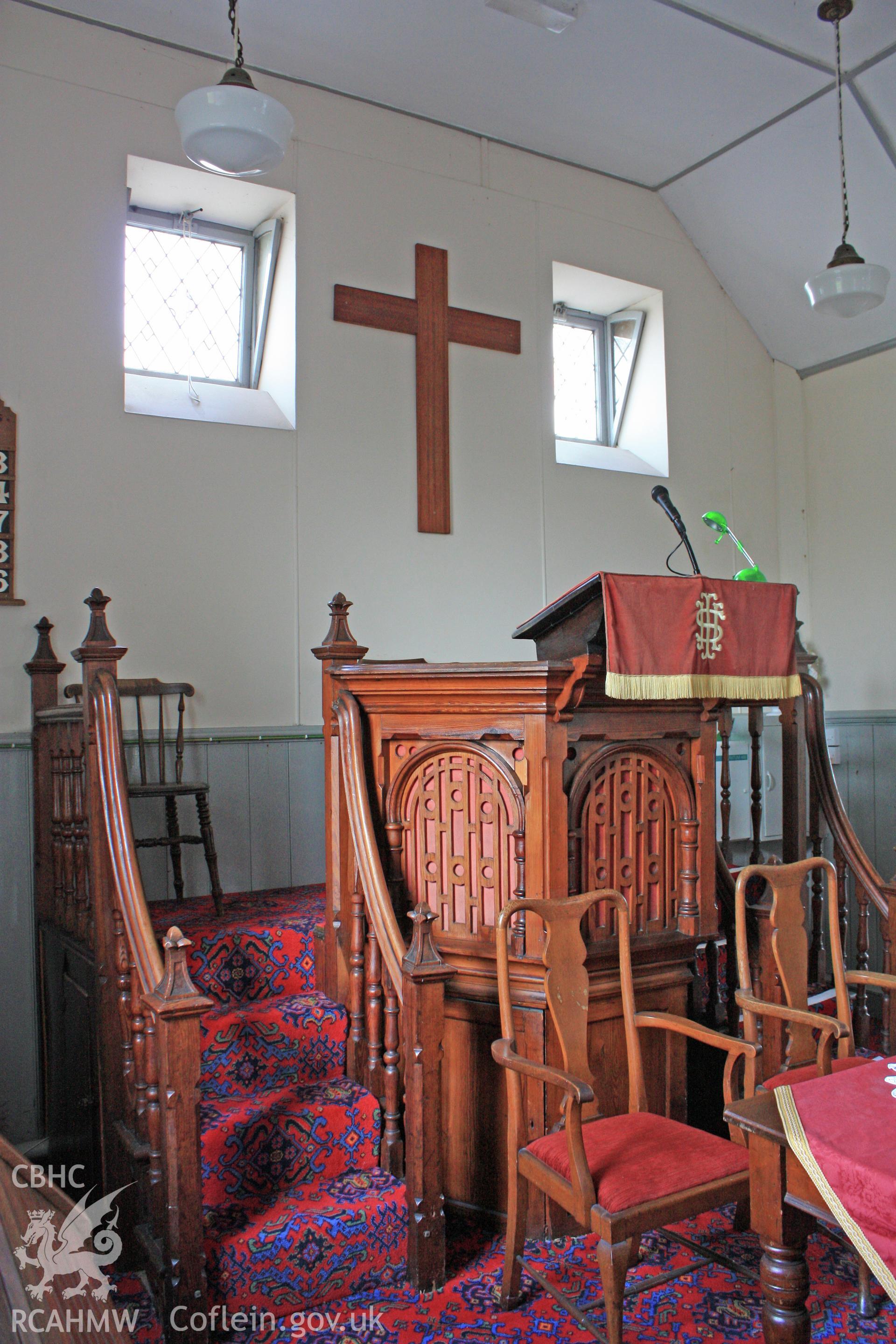 Internal; pulpit