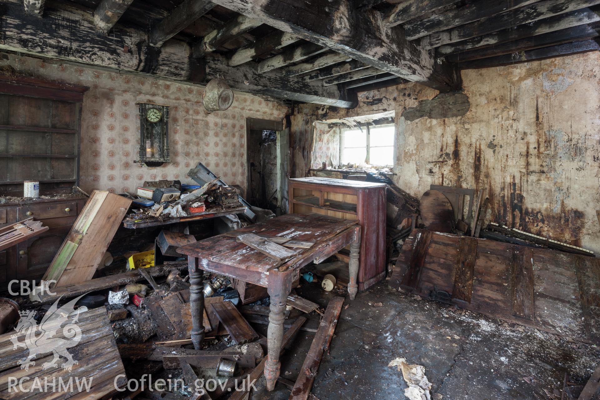 Ground floor, main room looking south.