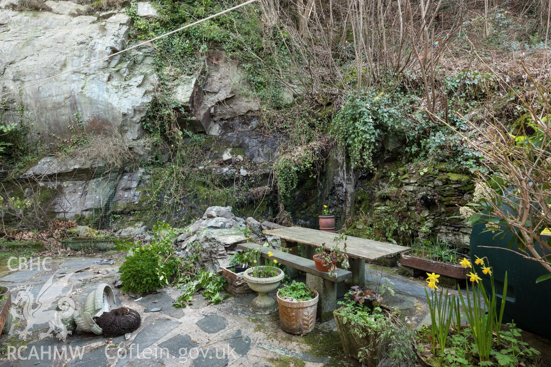 Rock fall outside no.1 caused by a combination of vibration from road works and severe weather. (29/03/2013)