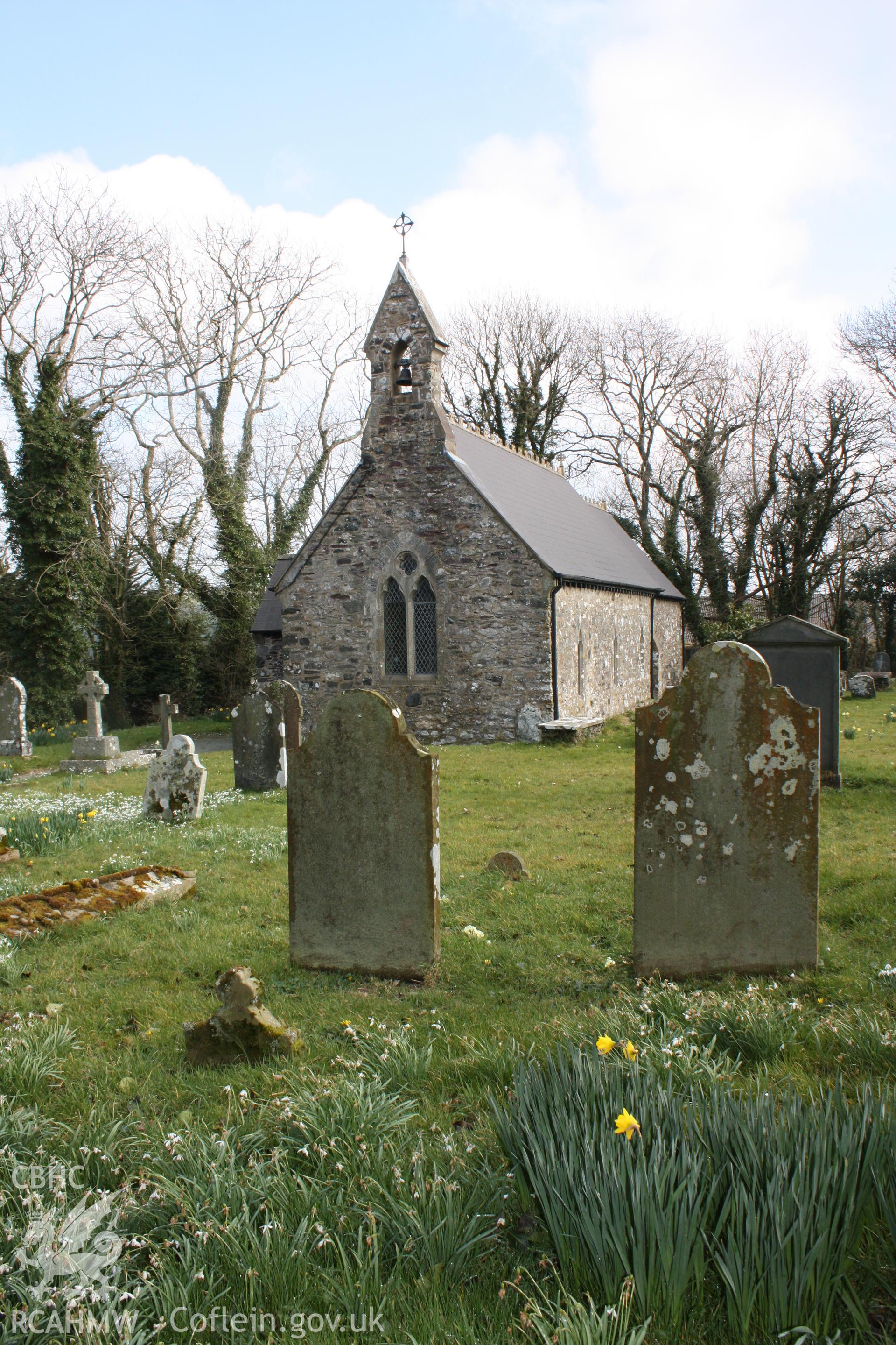 Western gable with bell tower
