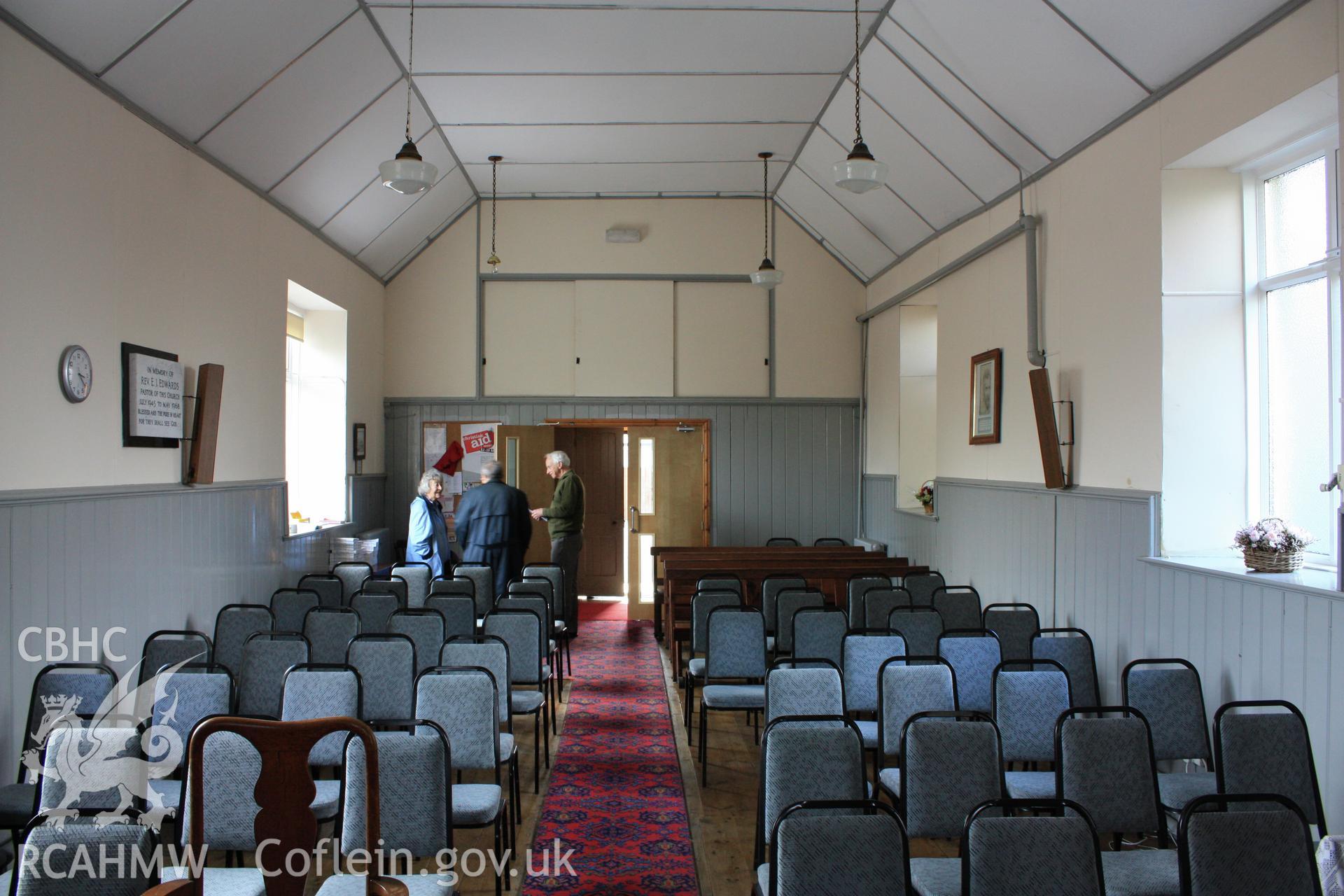 Internal; view from pulpit towards entrance