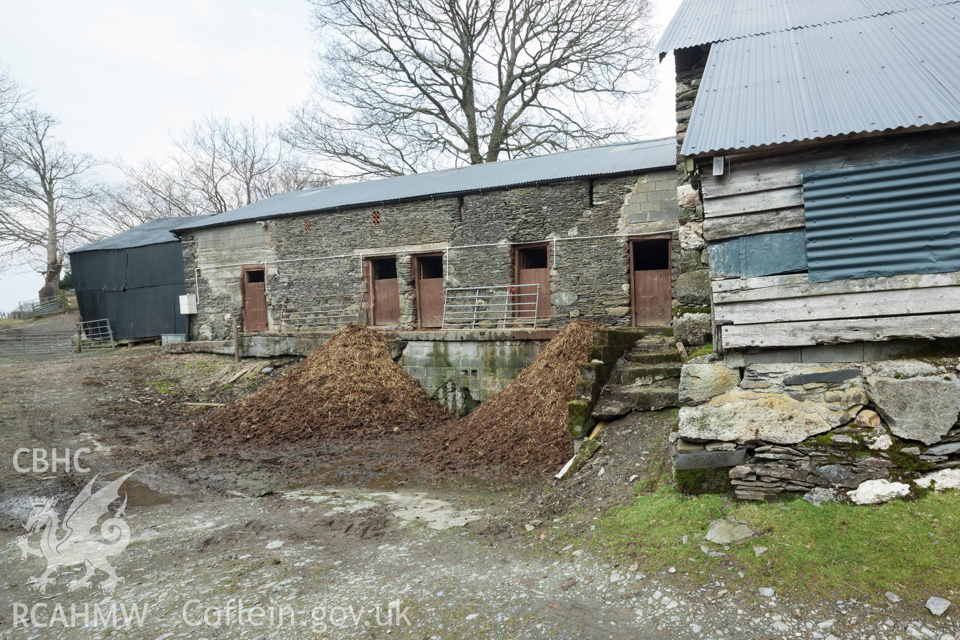 Farm range to northeast of house.