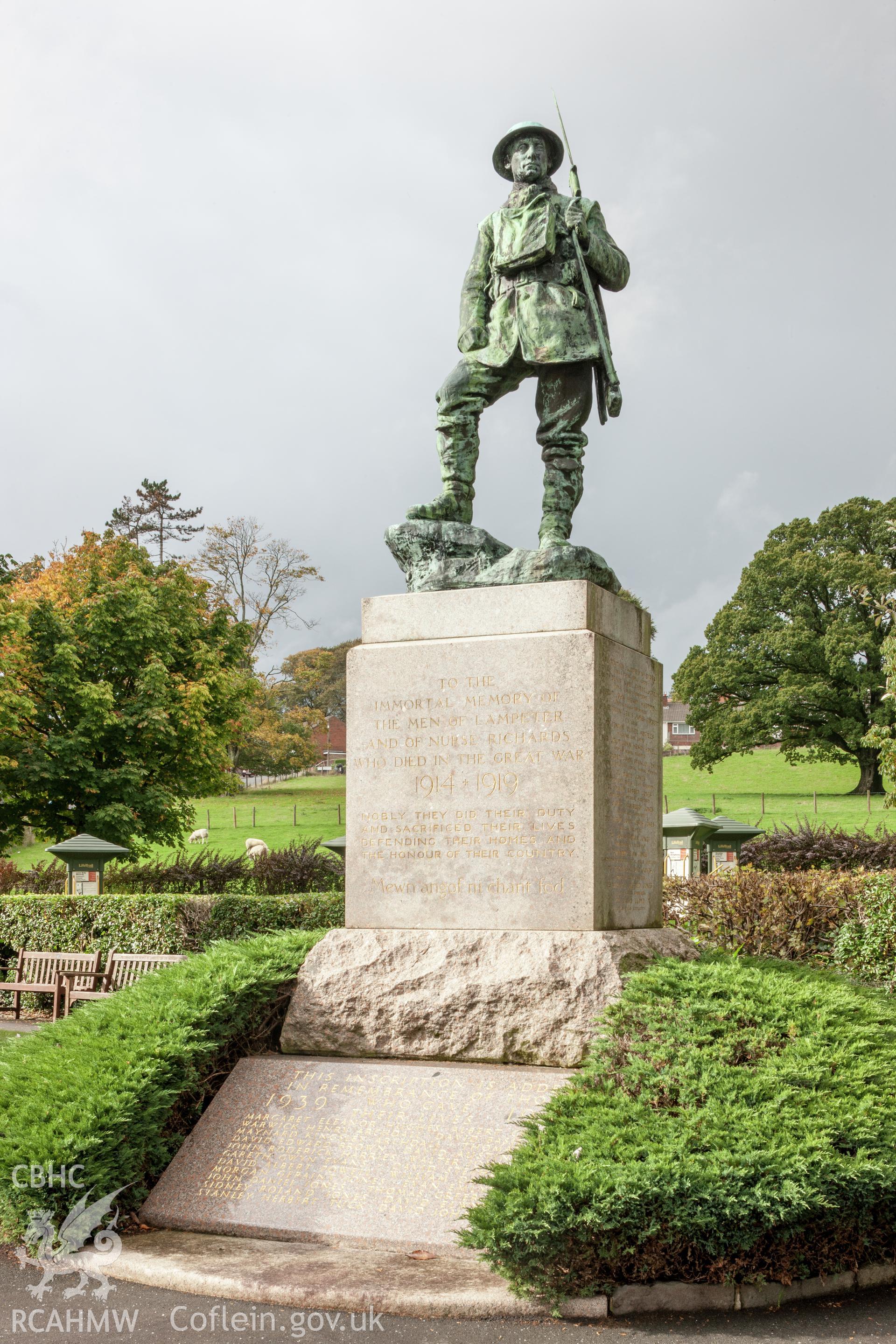 Memorial from the southeast.