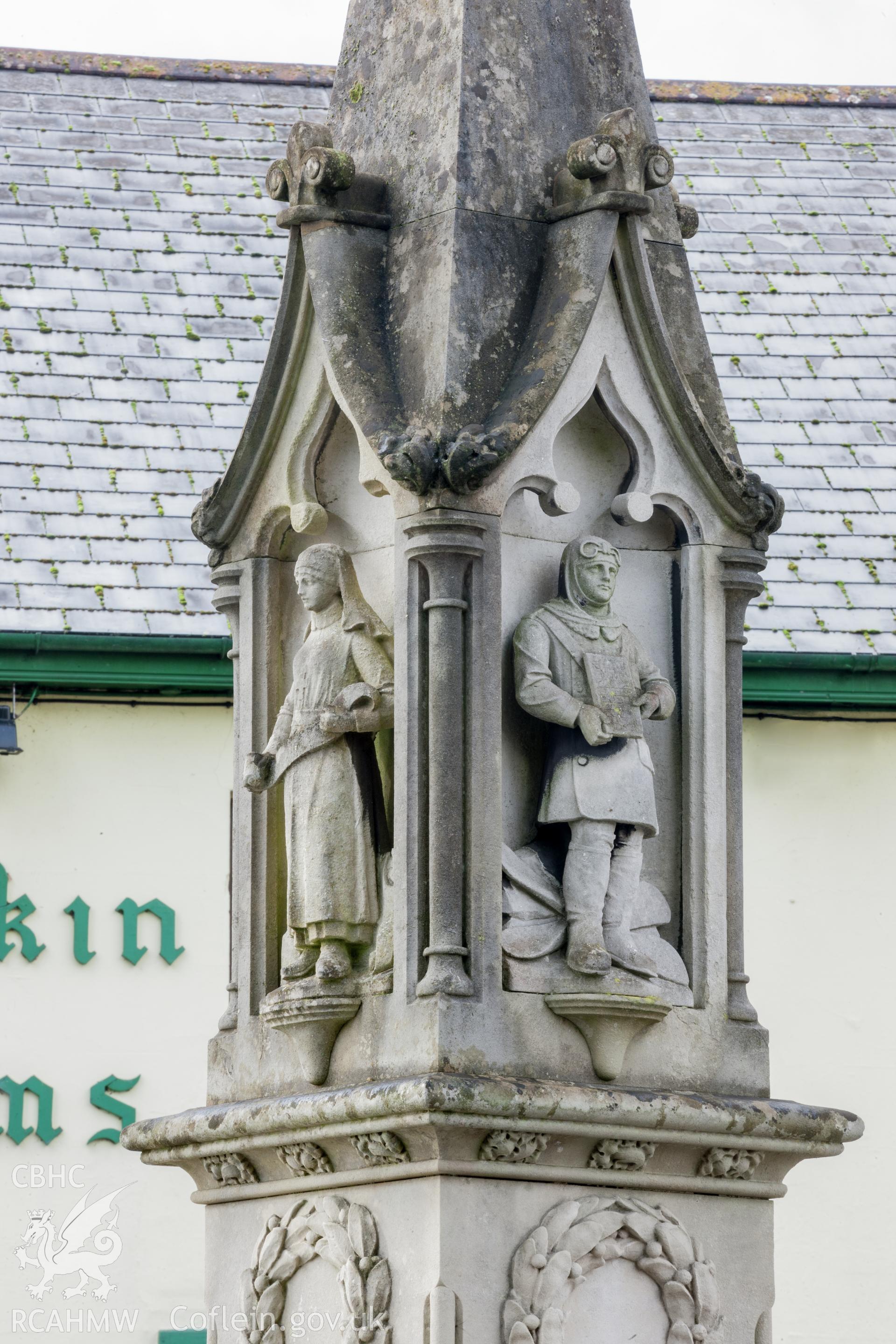 Detail of nurse & airman