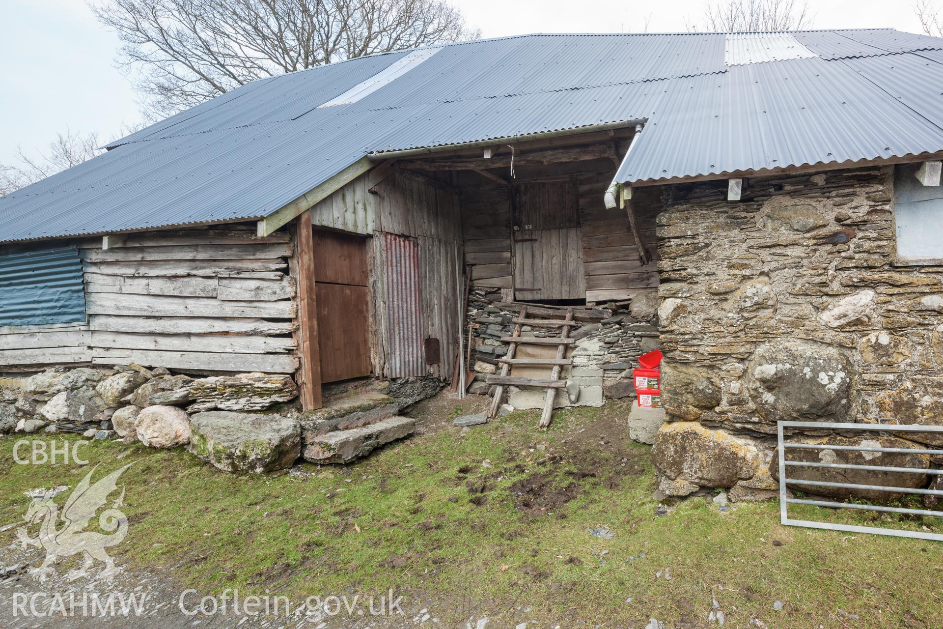 Barn to northeast of house.