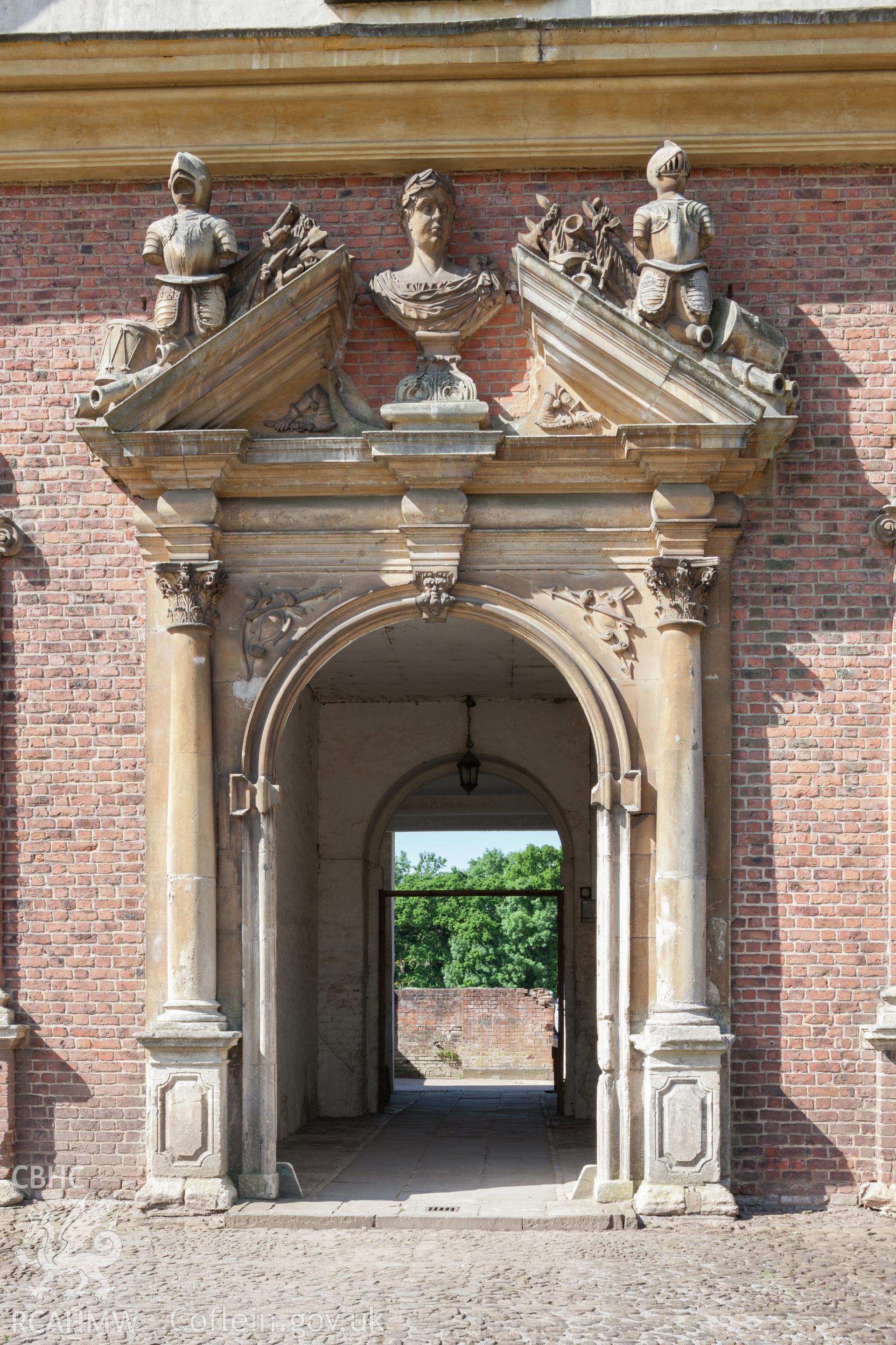 Detail of doorcase