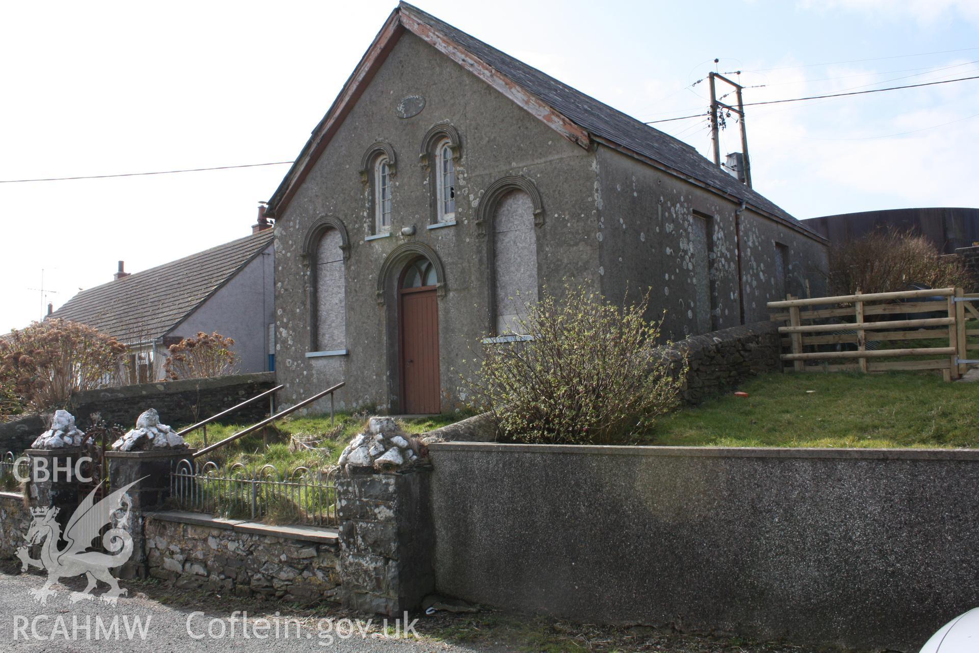 Front face of Nebo Chapel, Mathry