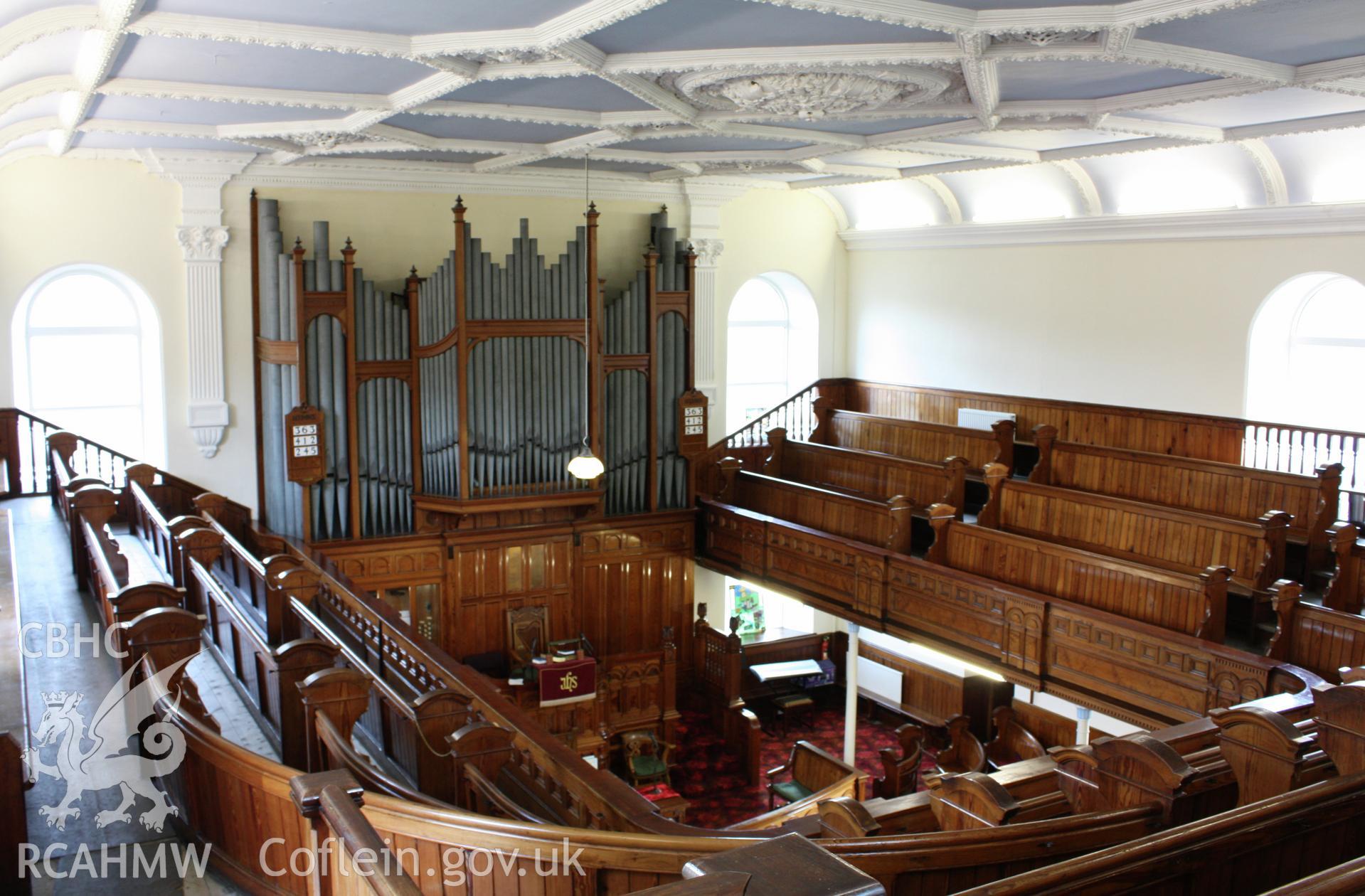 Internal; view towards pulpit from balcony