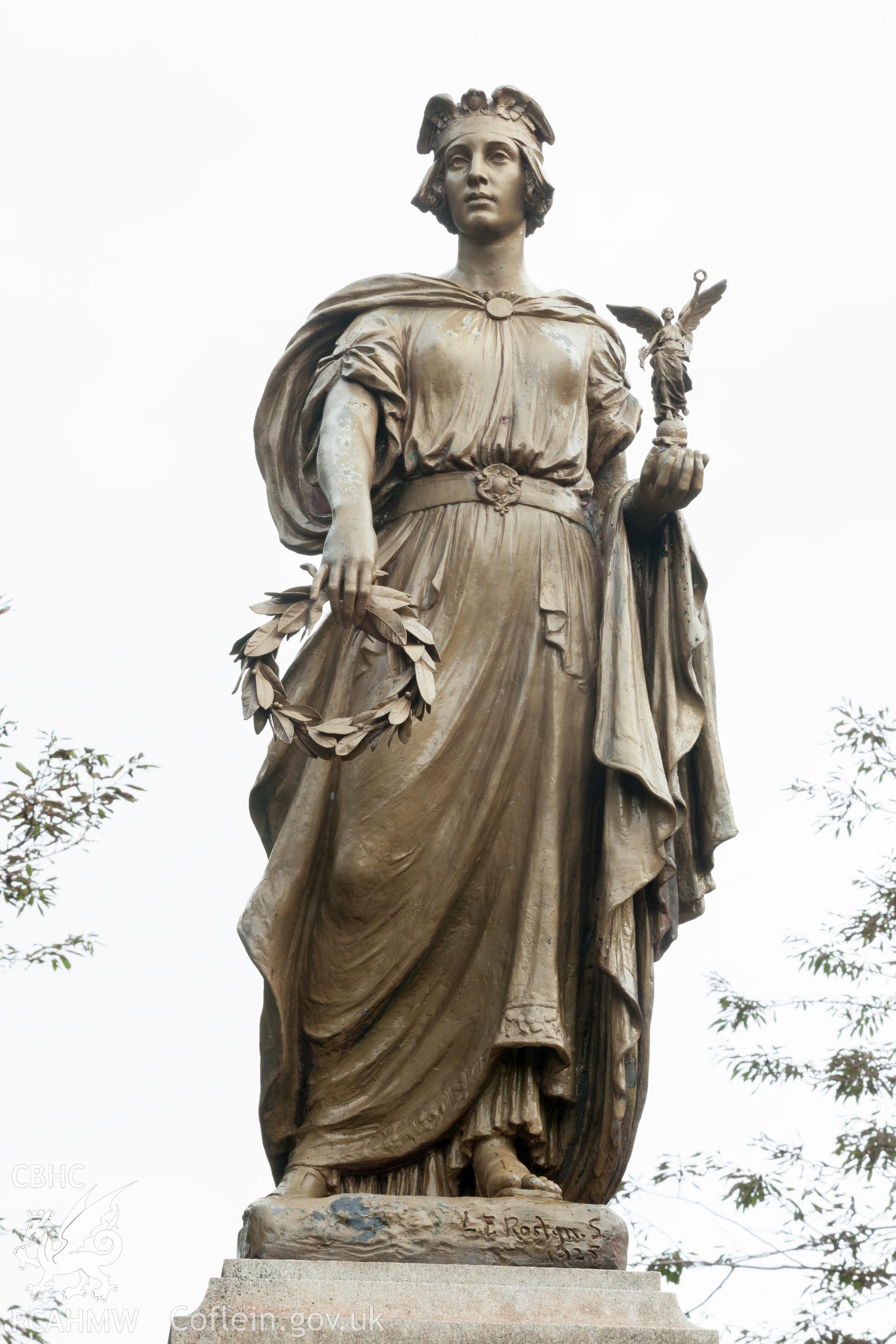 Detail of sculpture from the southeast