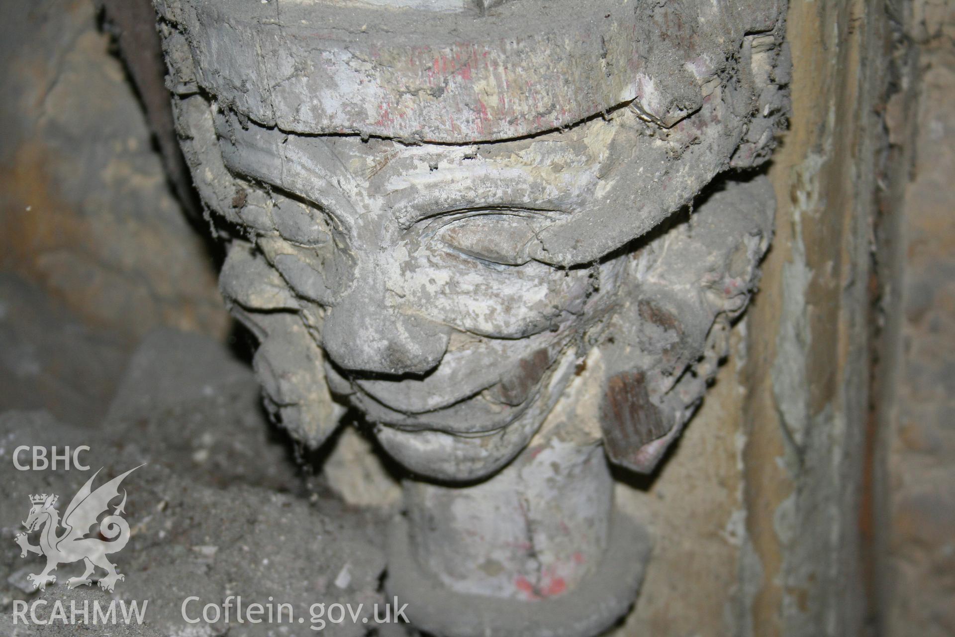 Detail of carved corbel