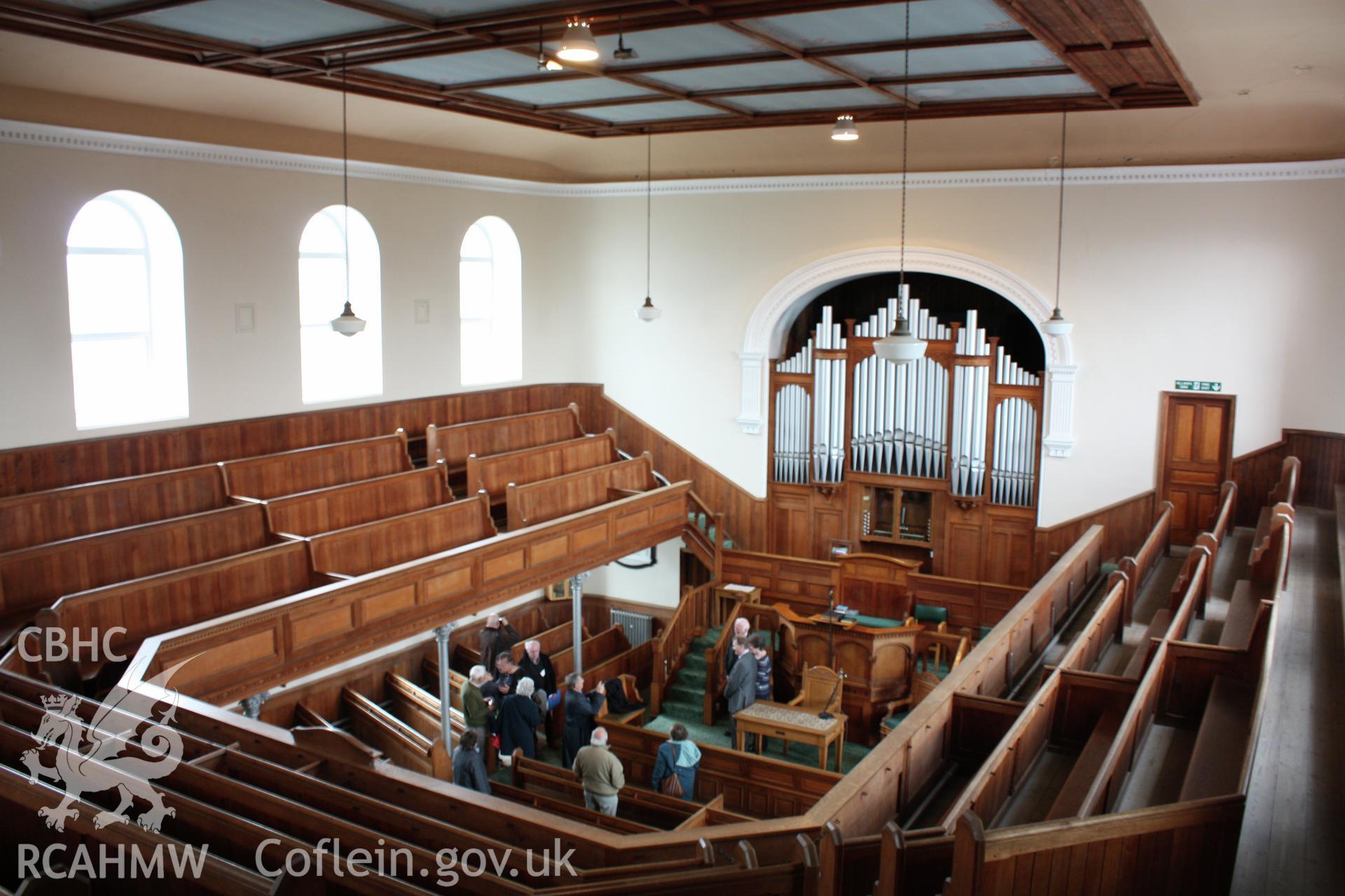 Internal; view towards organ from balcony