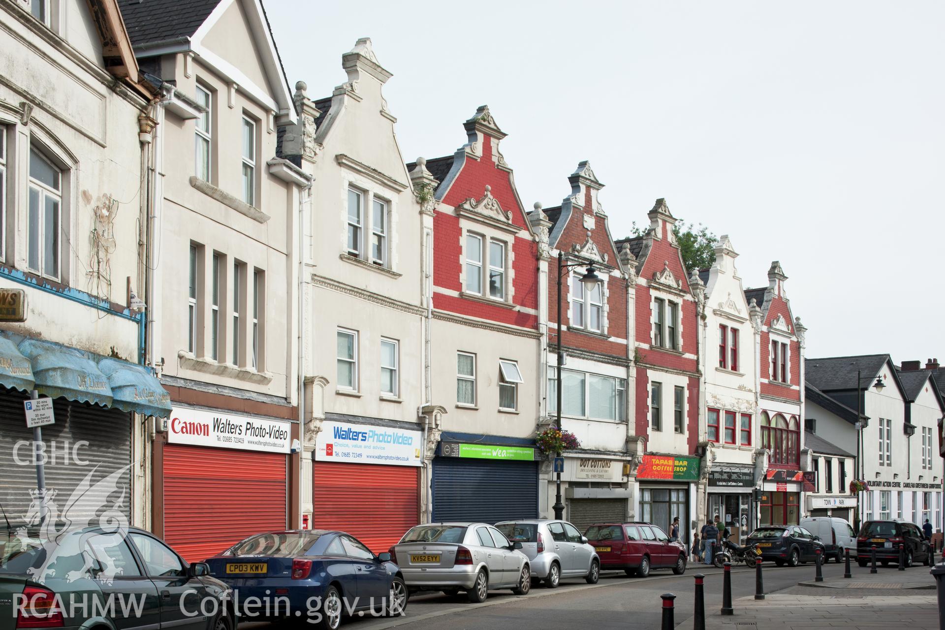 View from the north.