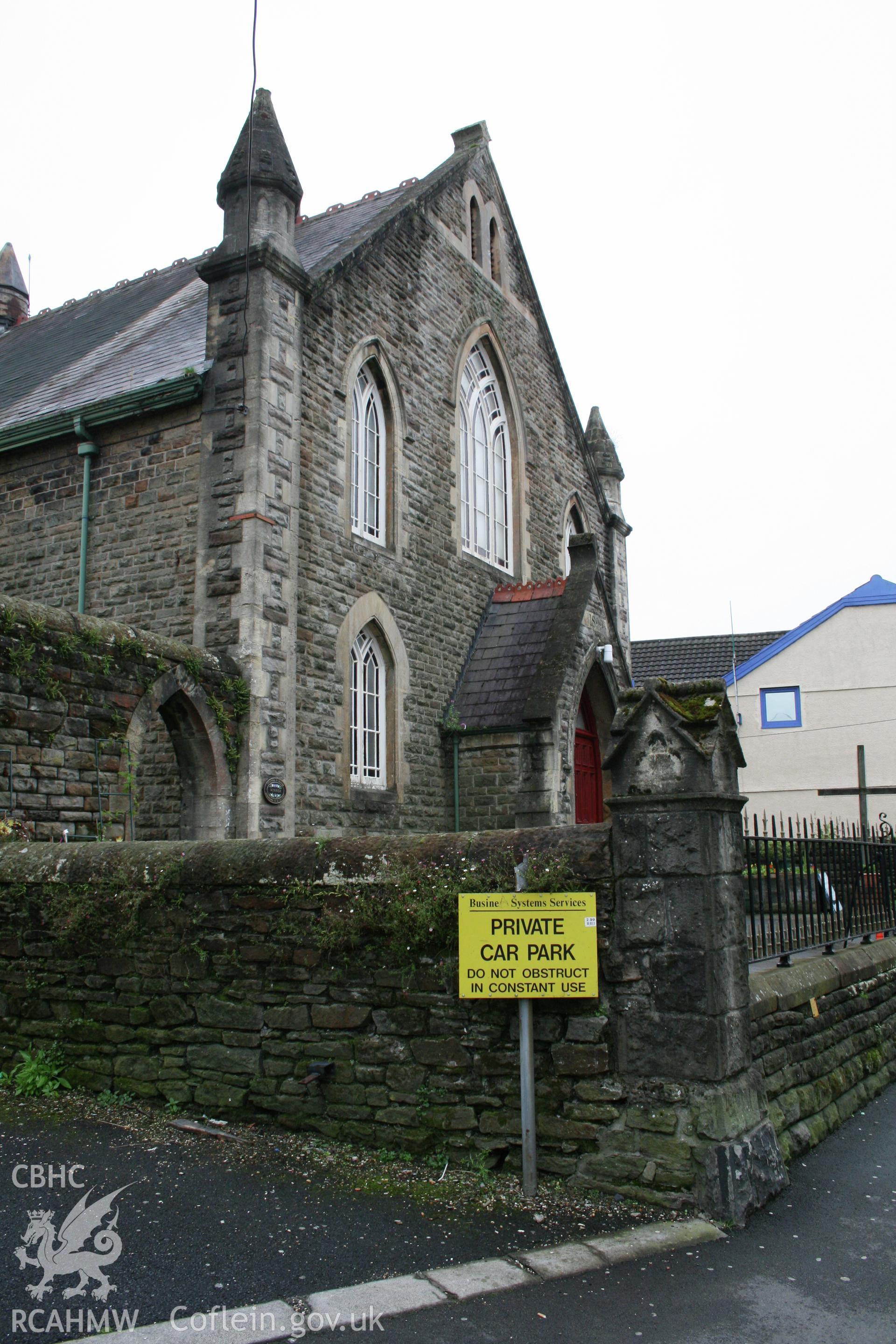Temple URC, Gowerton, facade viewed from the east