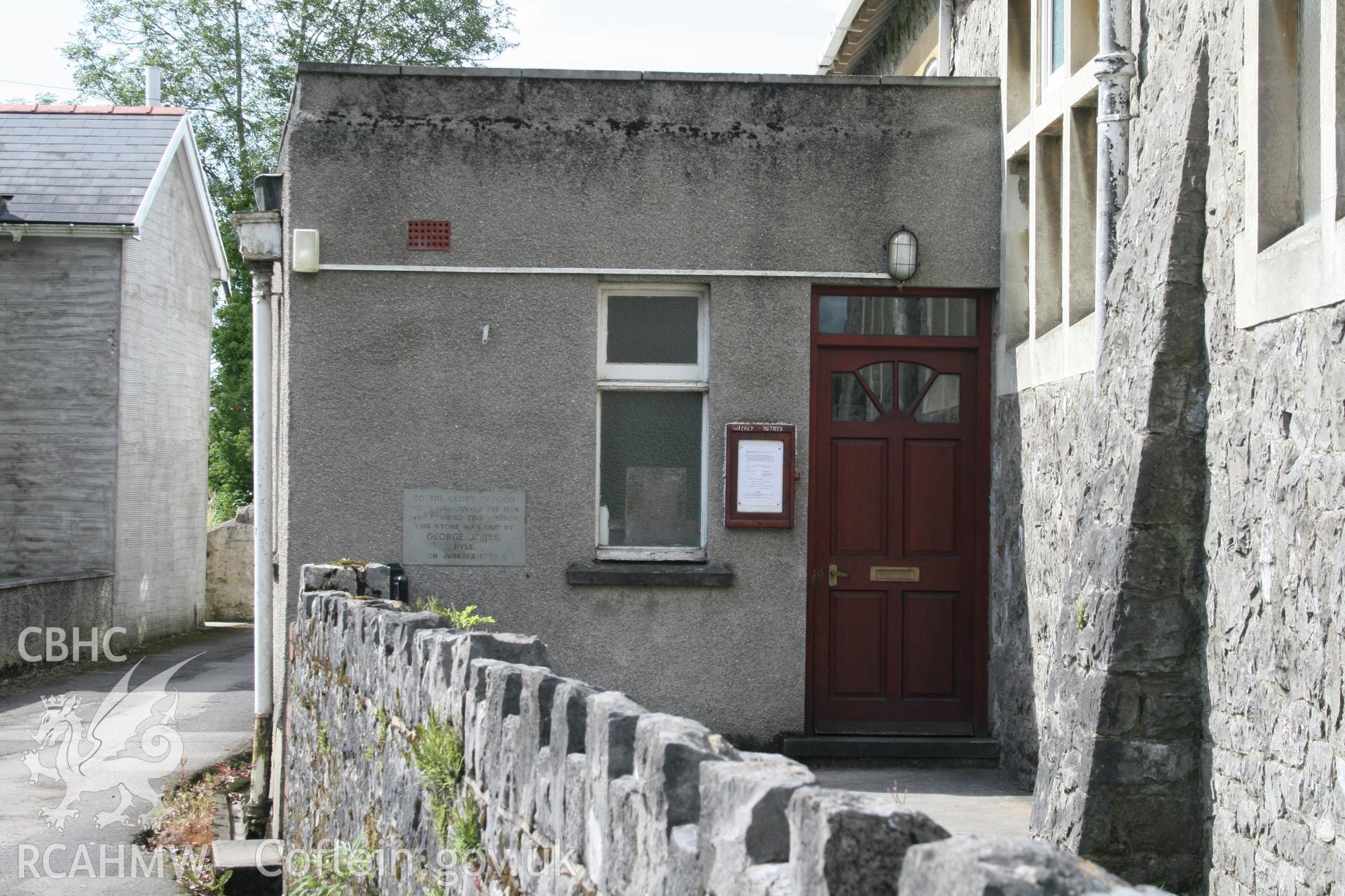 Murton Weslayan Methodist chapel, Murton, detail of attached Sunday School