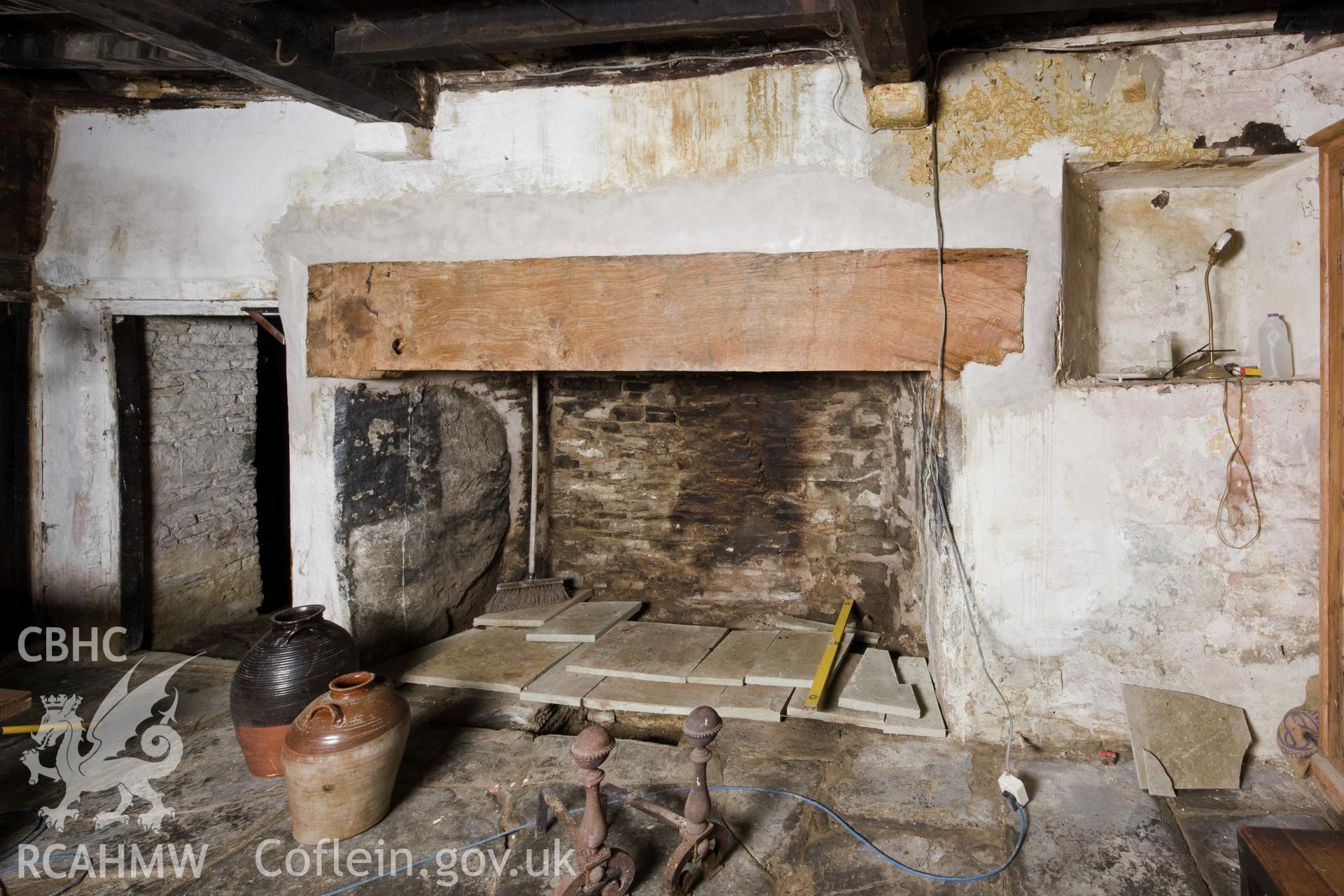 Replaced fireplace bressemer.