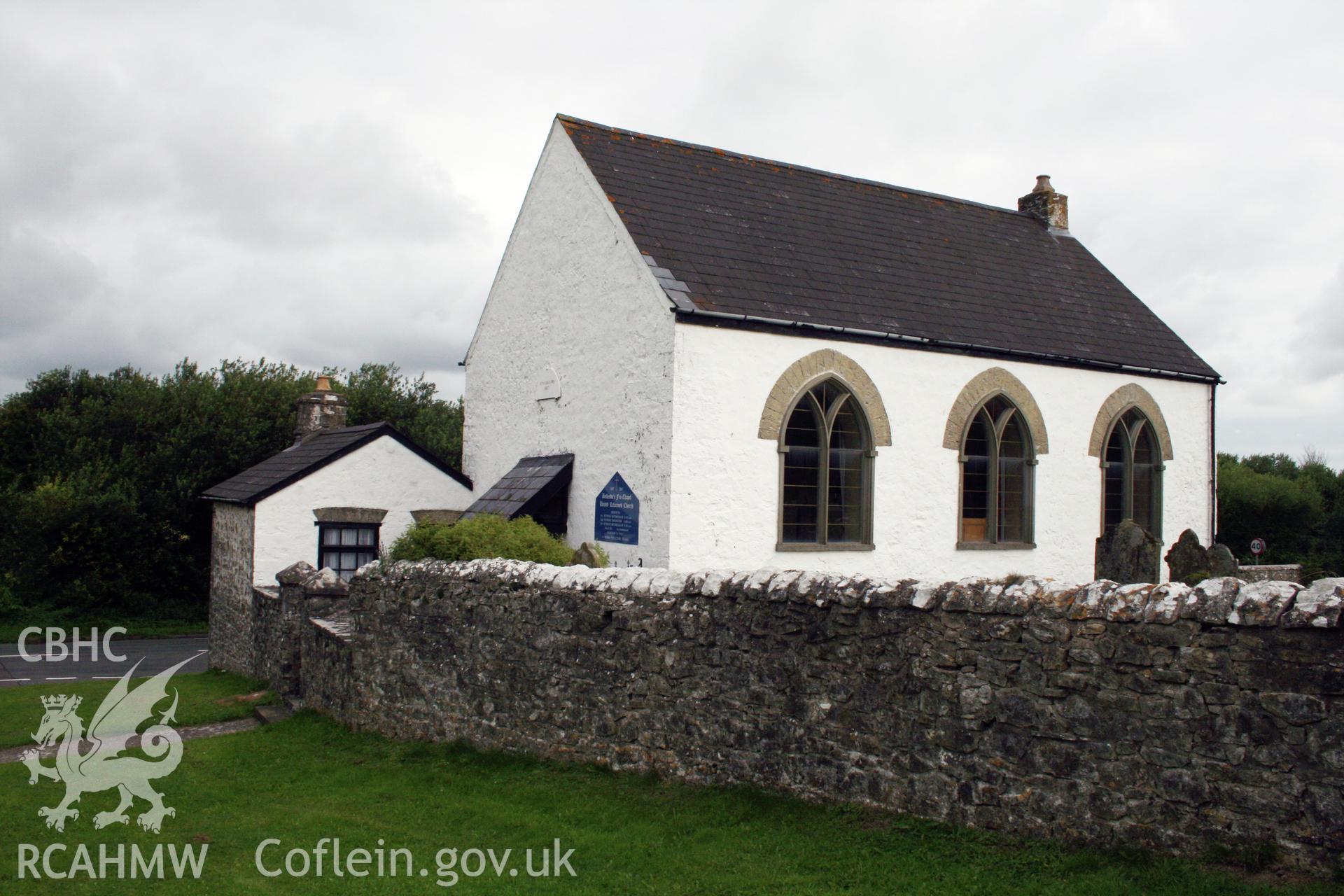 Bethesda Independent chapel, Boverton, exterior viewed from the south-west