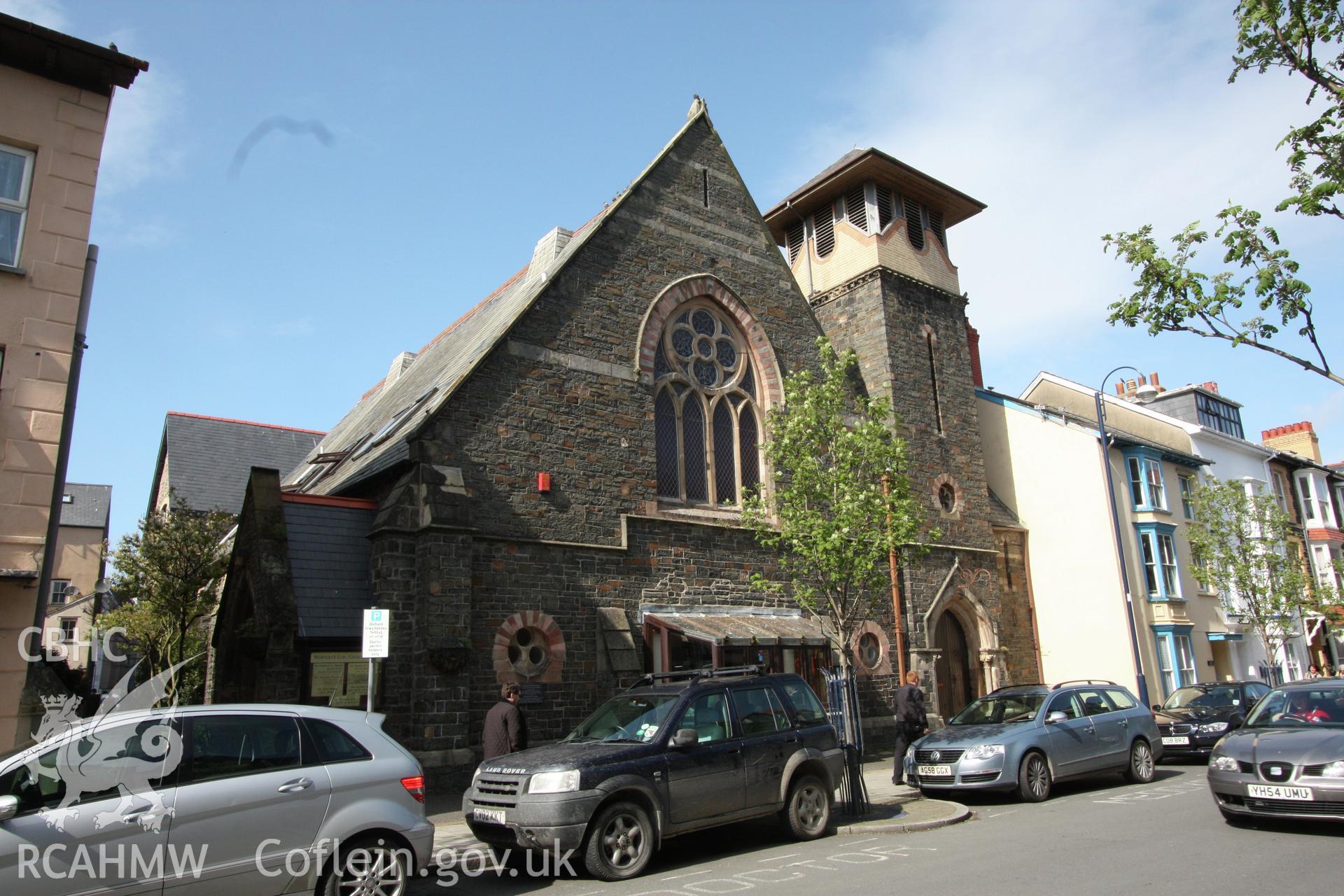 Exterior of Portland Street Chapel, Aberystwyth