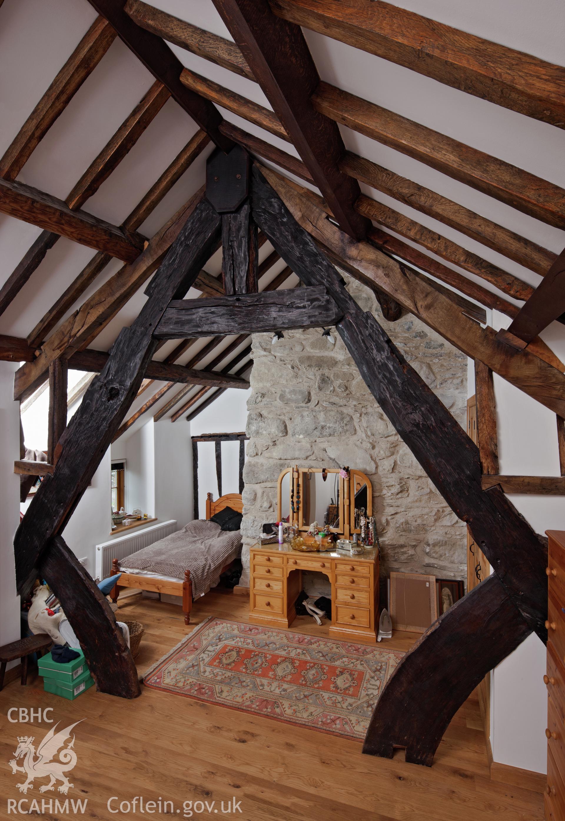 First-floor bedroom at Cadwst.