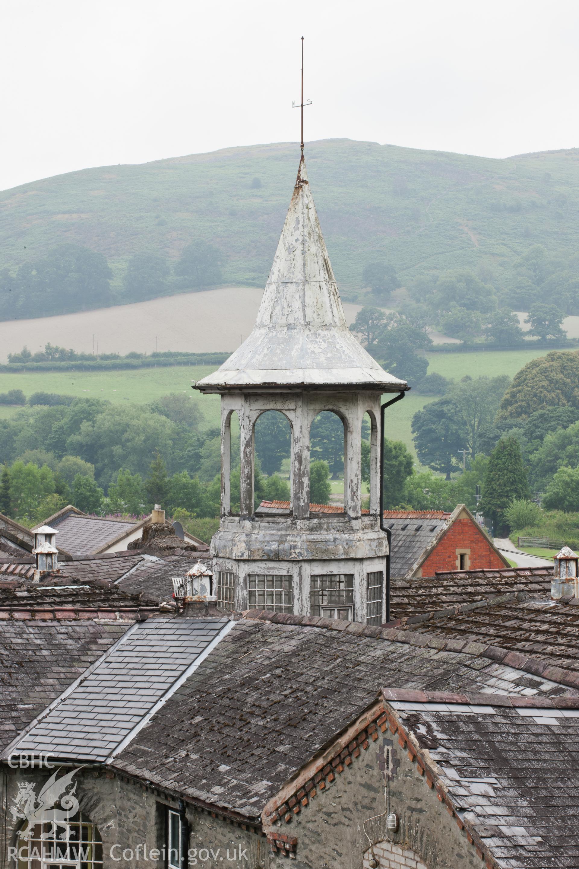 Detail of tower.