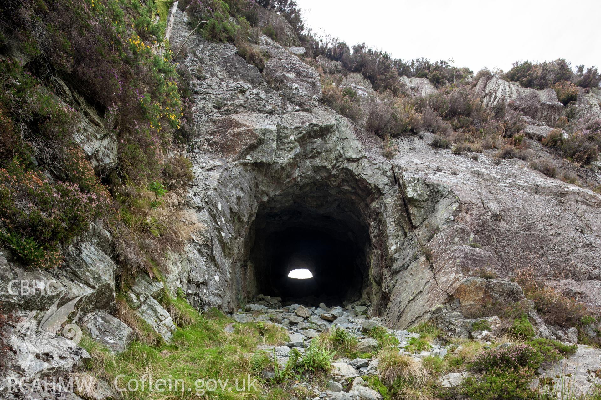 Exit from incline tunnel