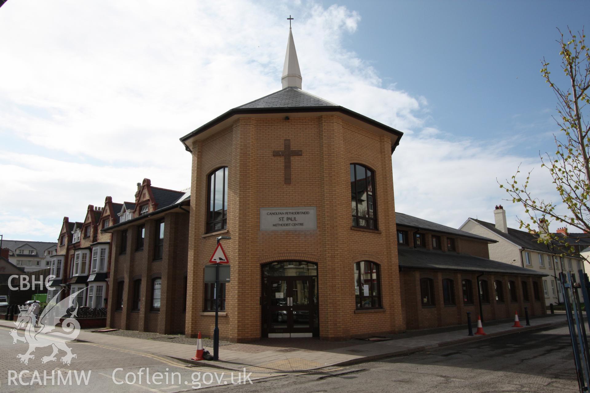 Exterior of Queens Road Methodist chapel, now St Paul's.