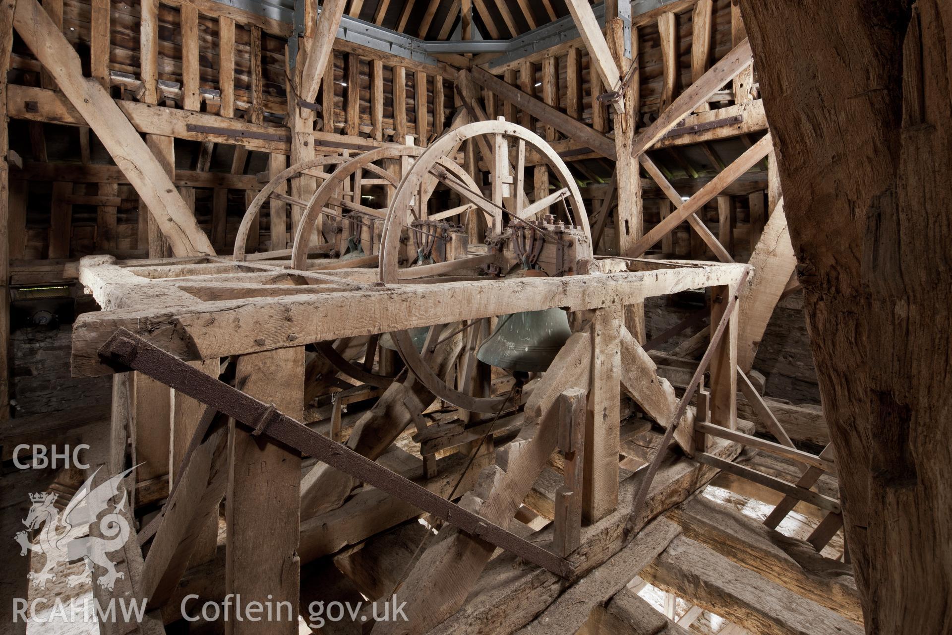 Interior bell chamber.