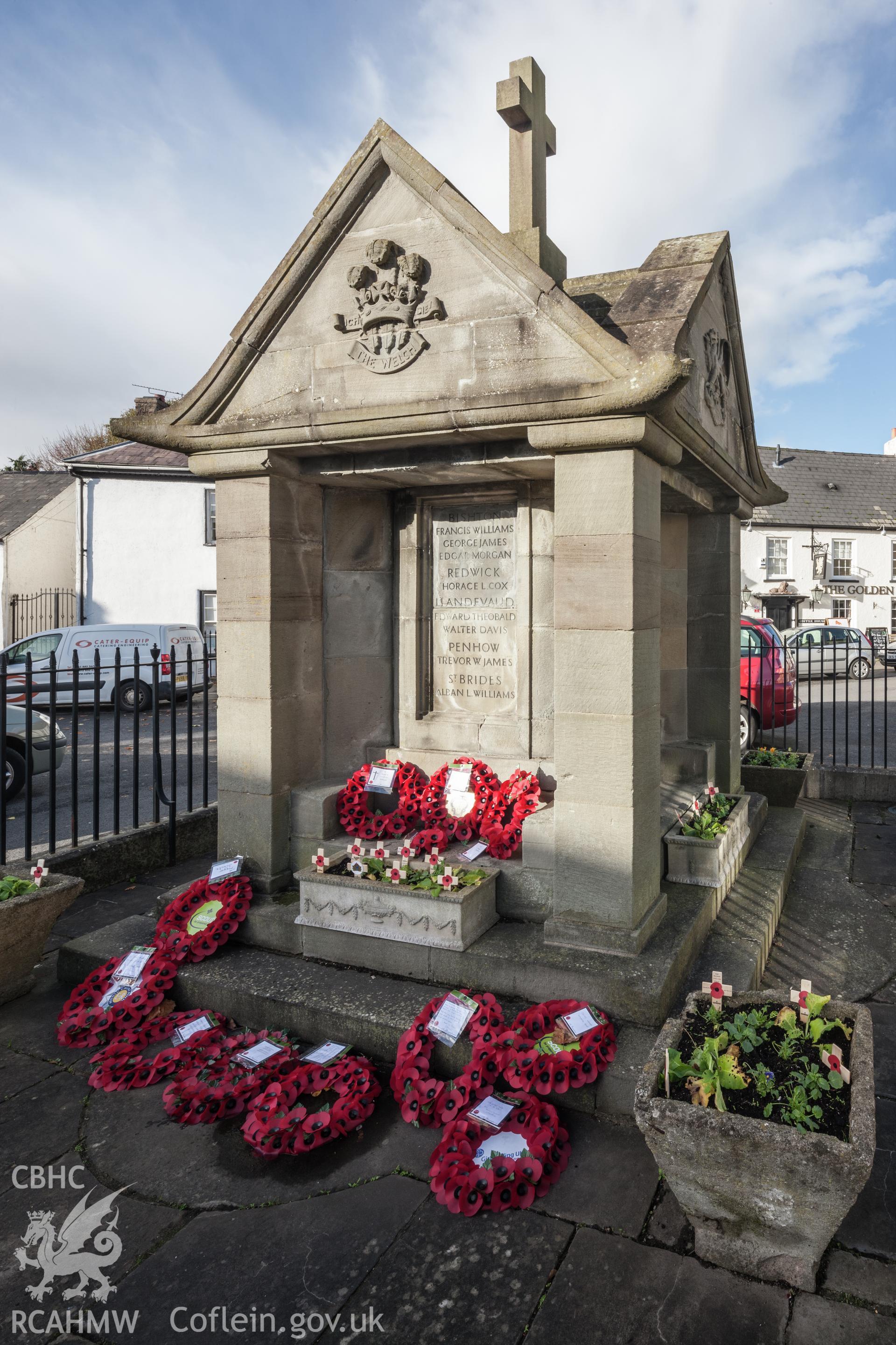 Memorial from the west northwest