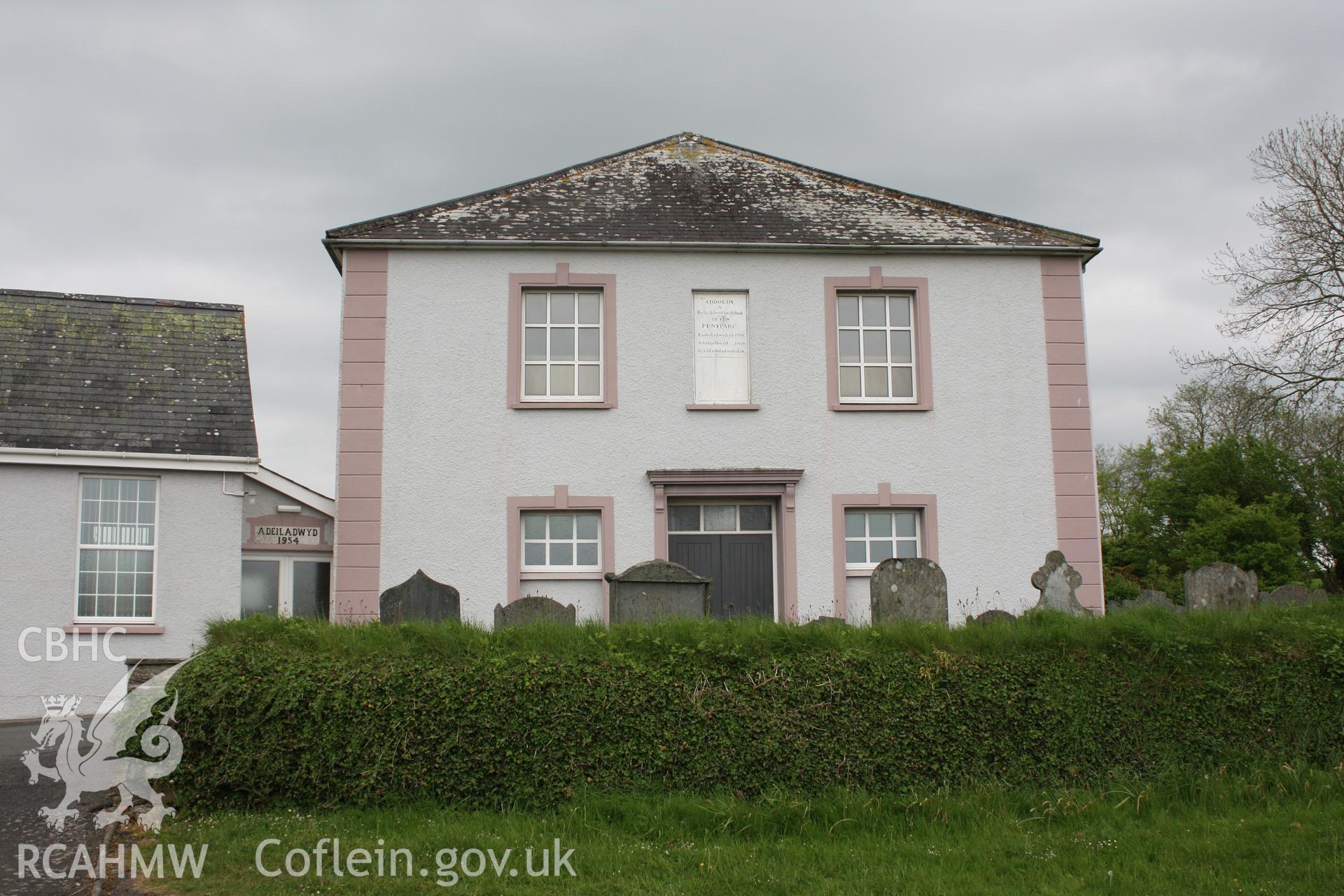 Penparc Baptist church viewed from the south.