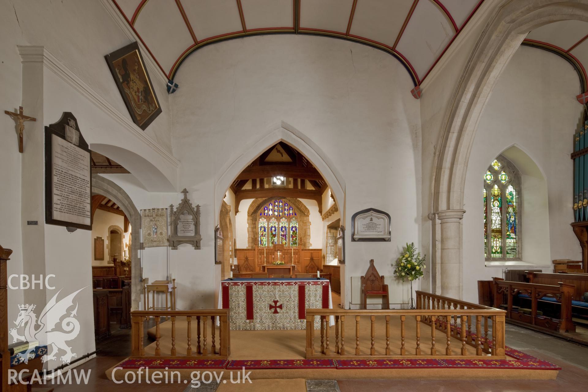 Altar and chancel.