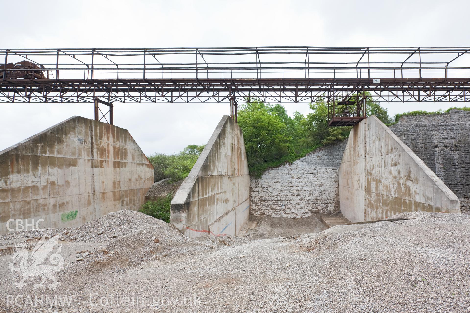 Gravel bays.