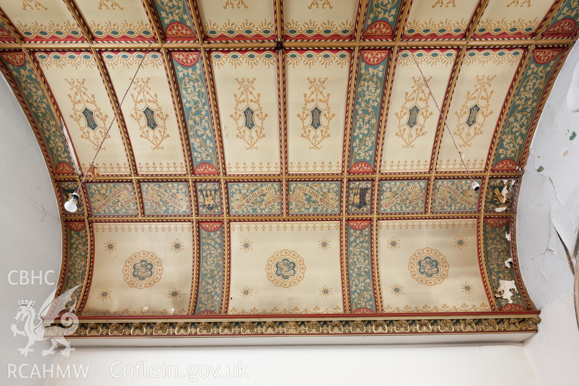 Detail of decorated ceiling