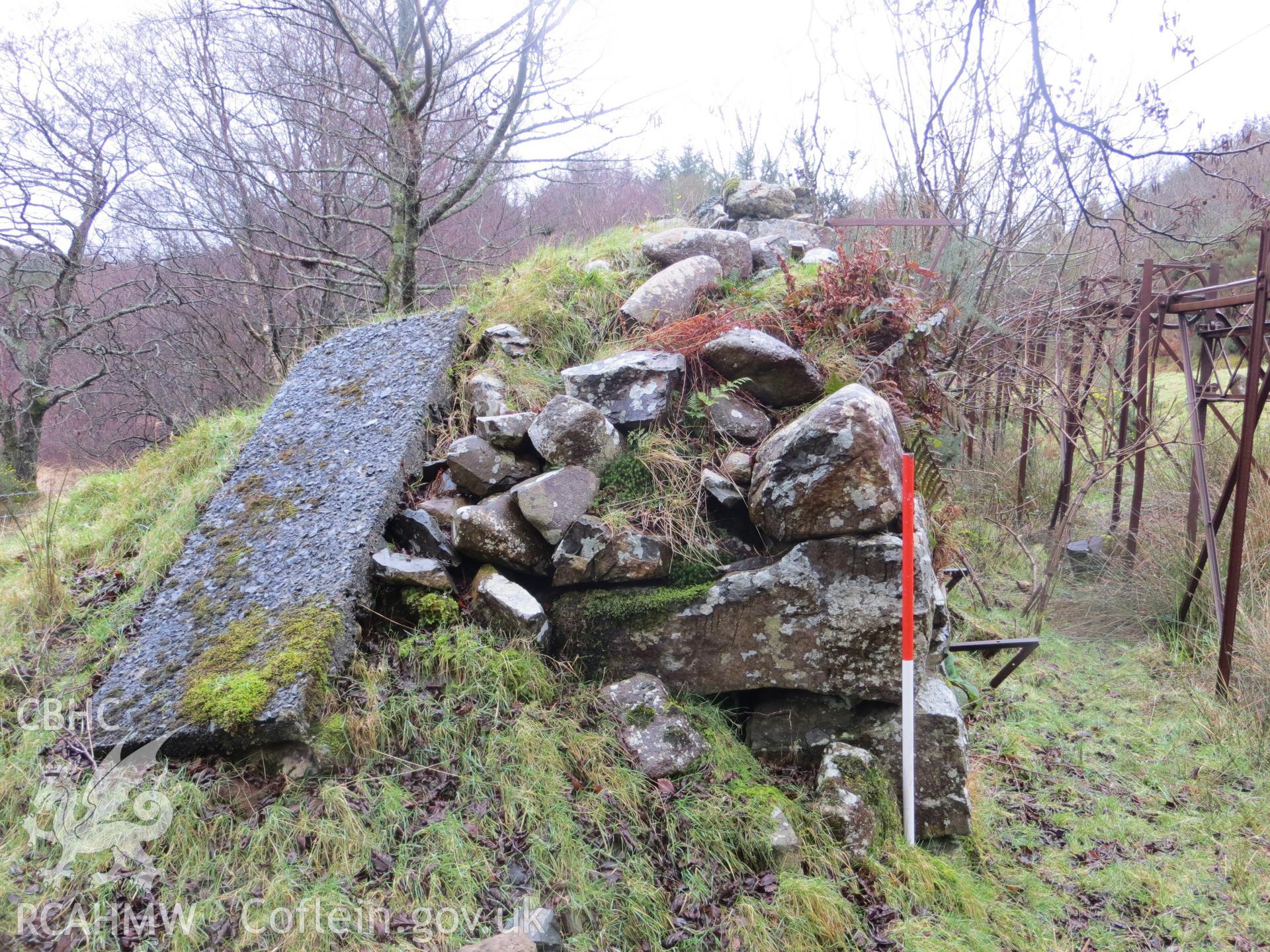 Target butt and revetment.