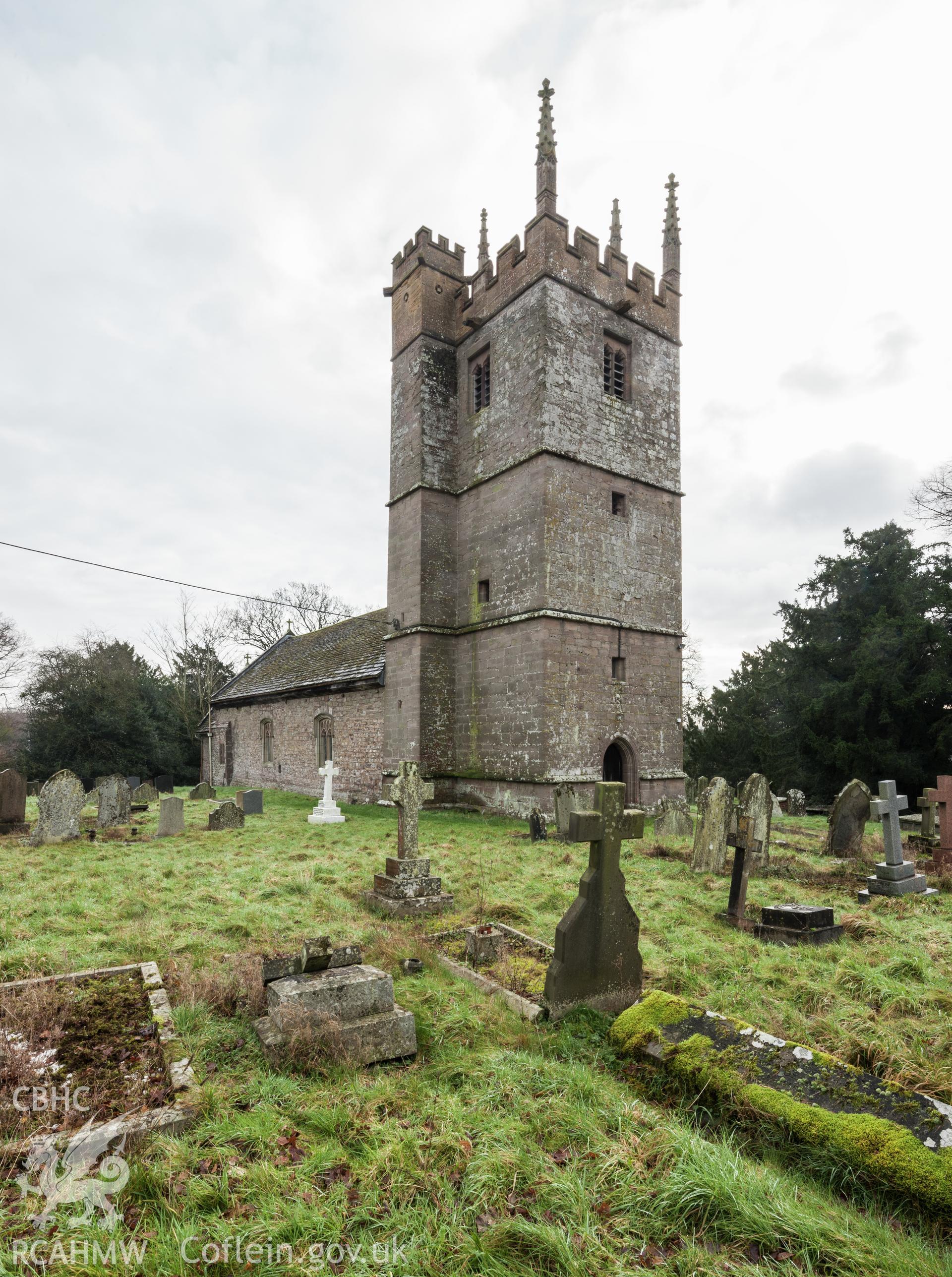 View from the west