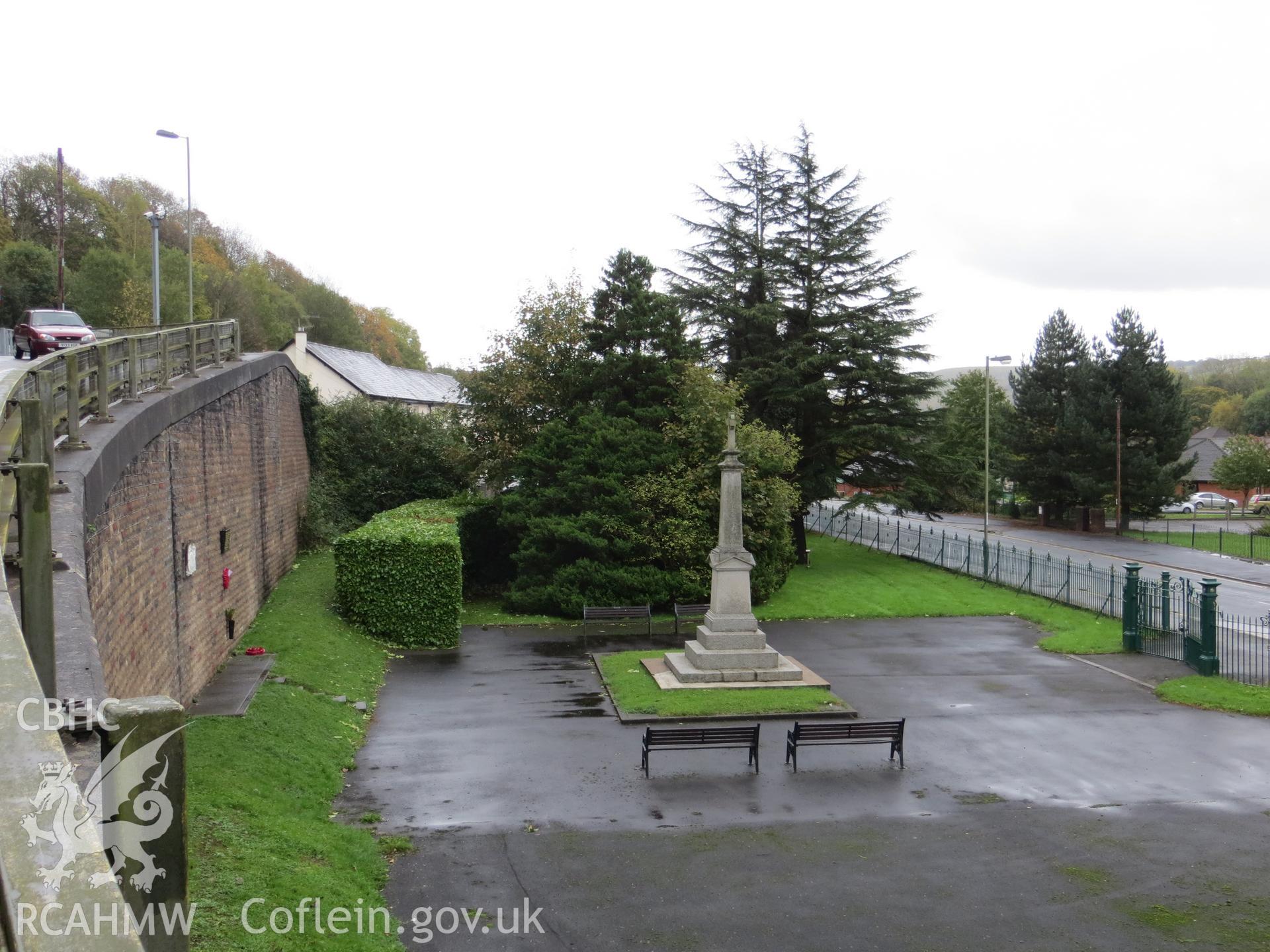 Monument setting.