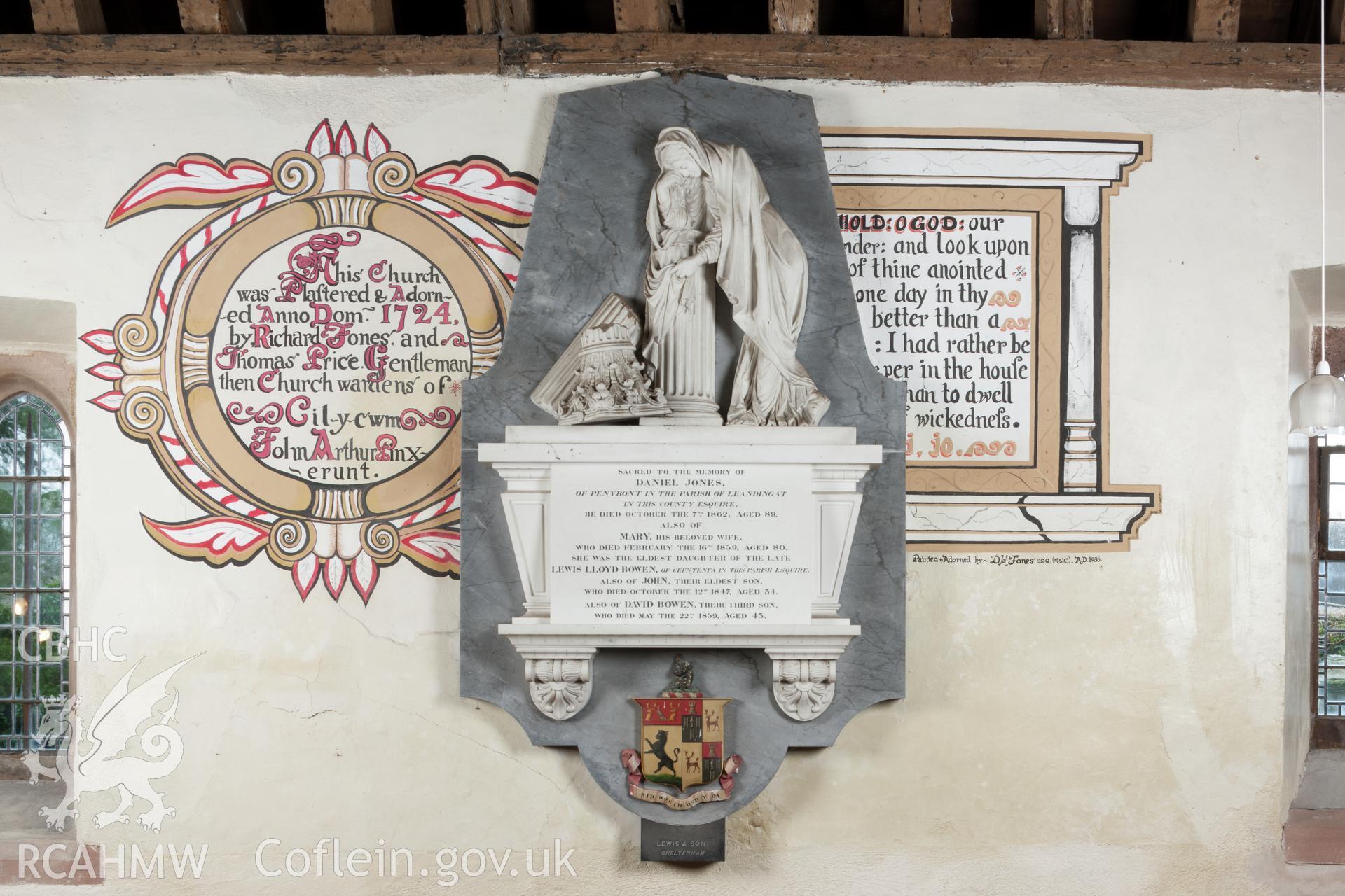 Wall painting, south wall, west end