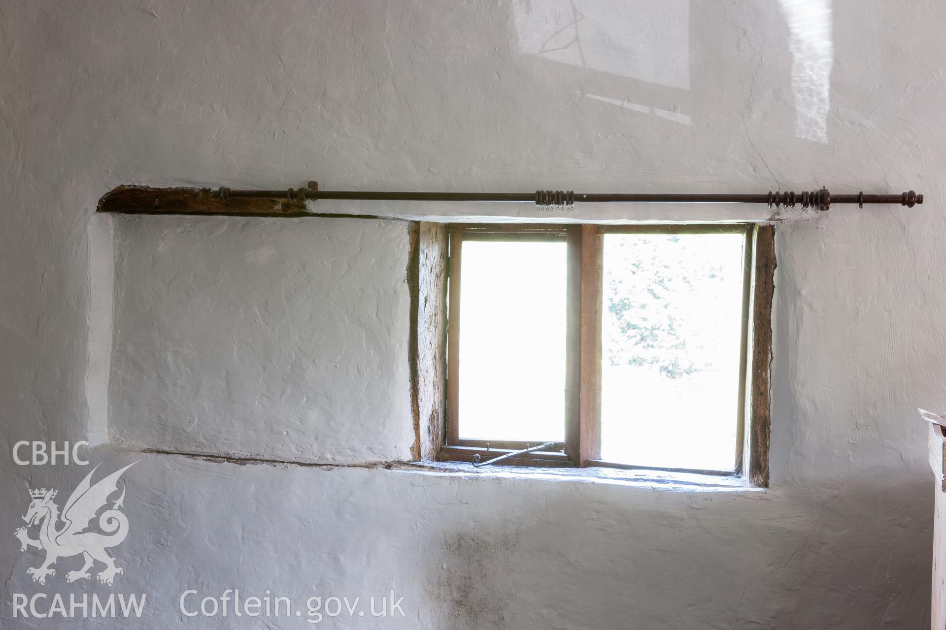 Window first floor east gable end, over parlour