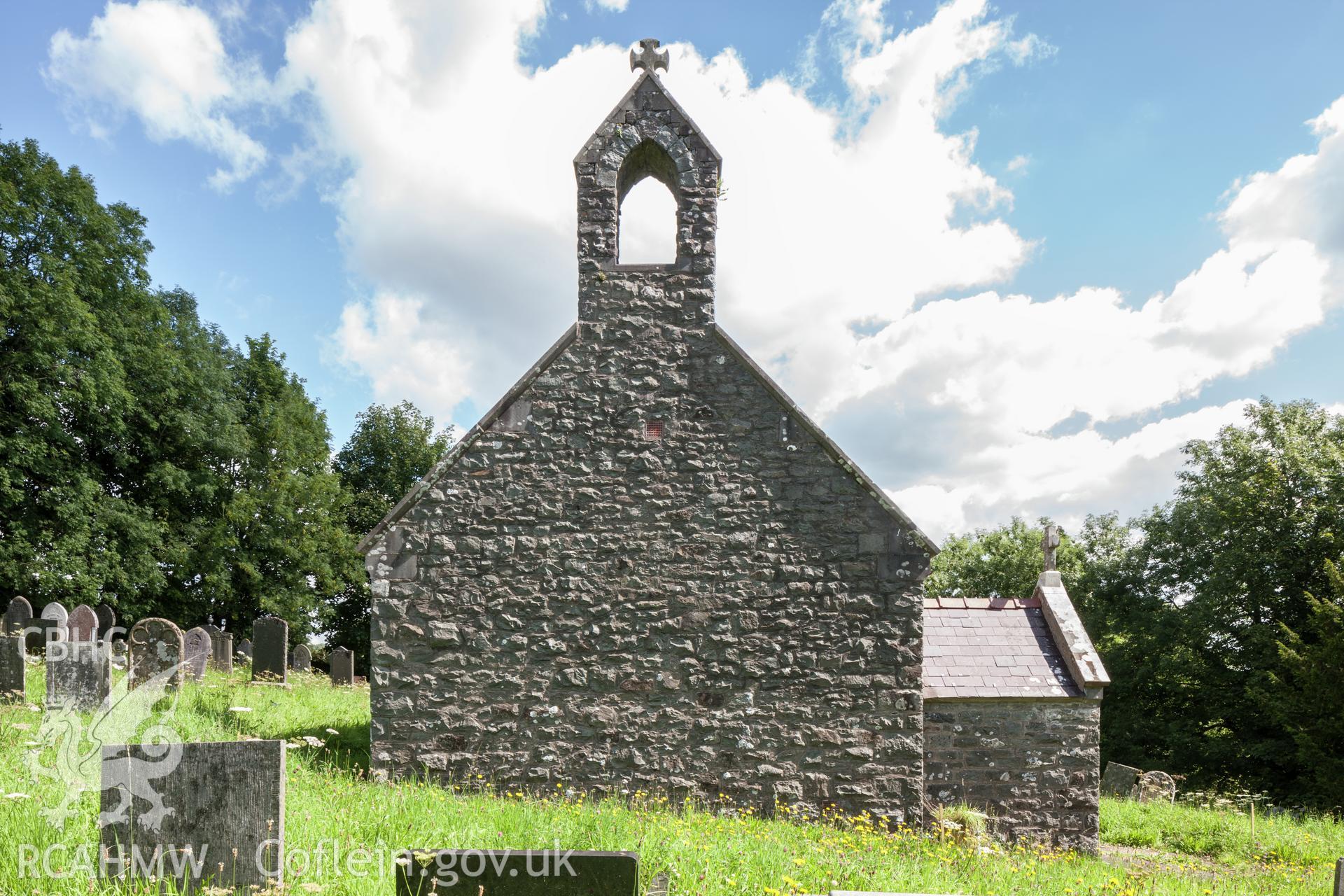 Exterior from the southwest