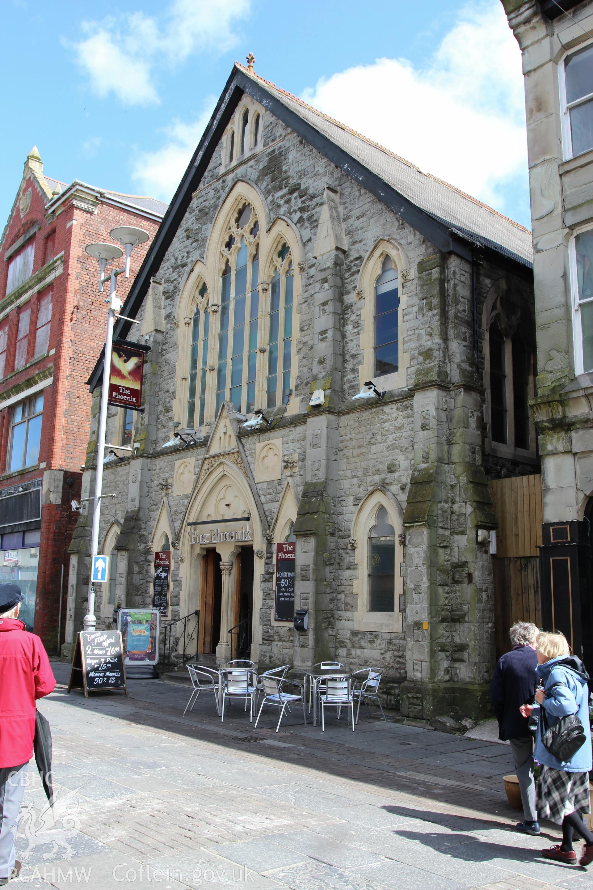 Former English Independent Chapel, Bridgend viewed from the south