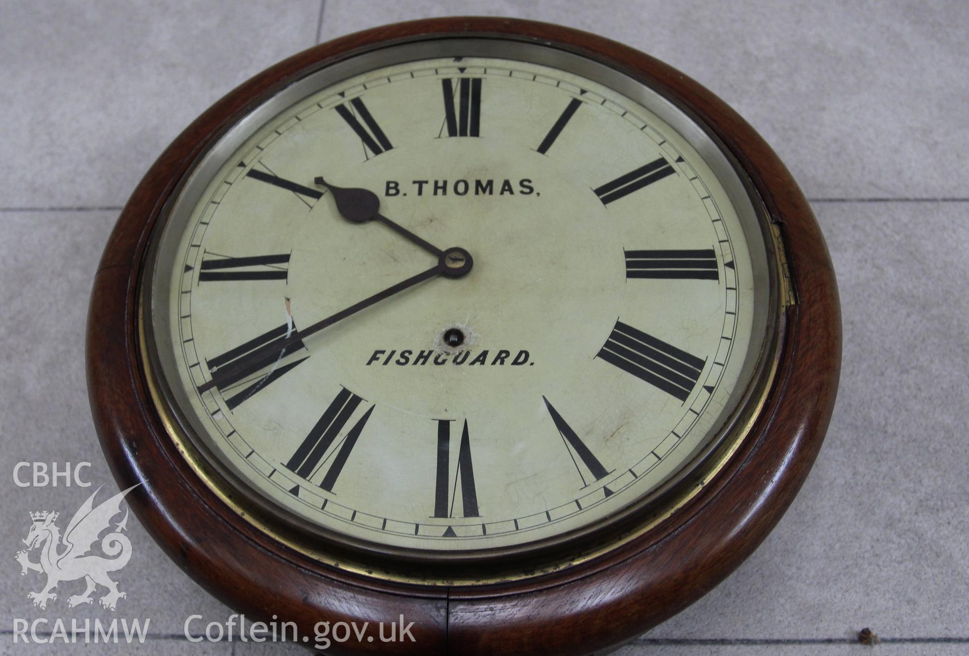 Detail of clock