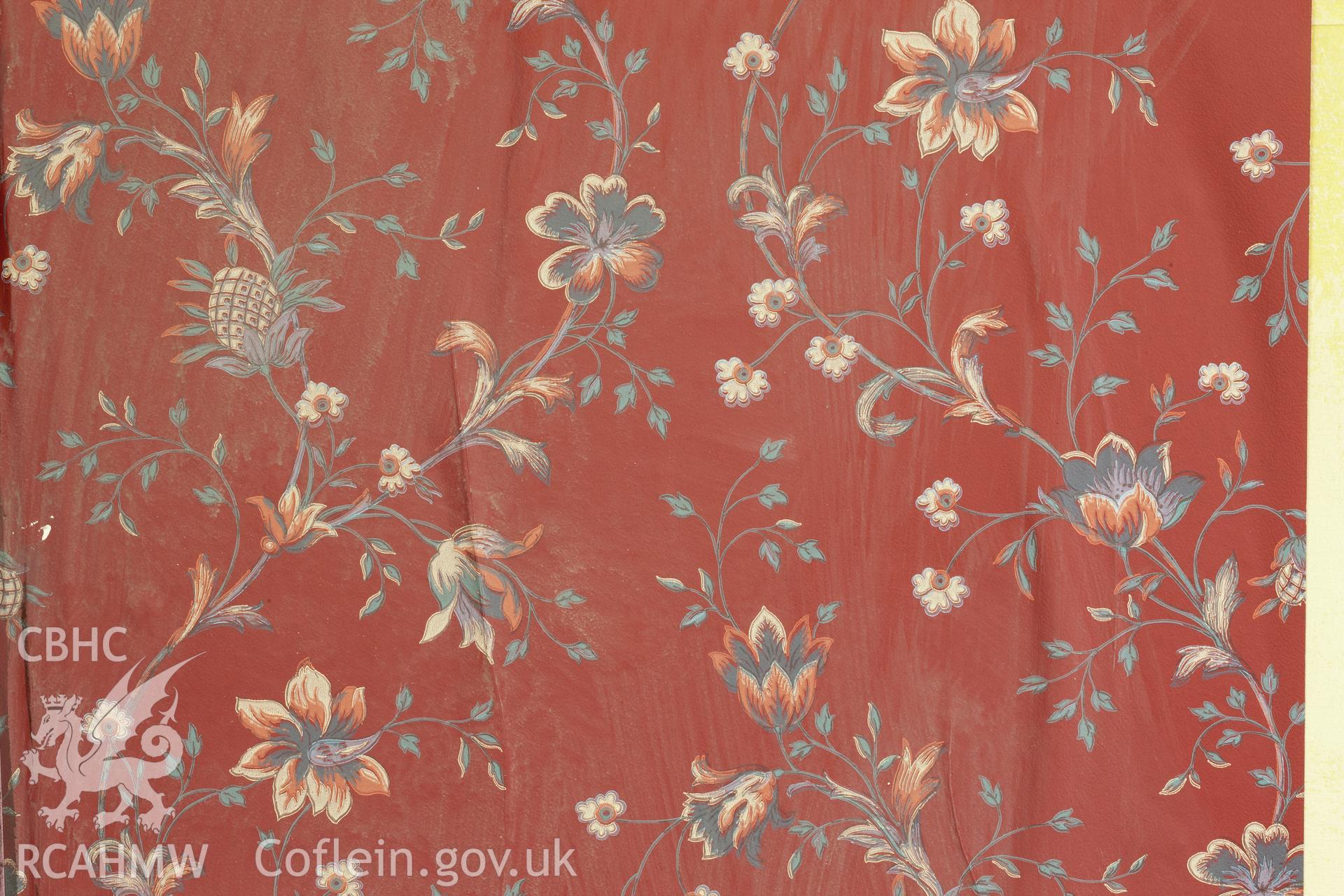 Detail of wallpaper