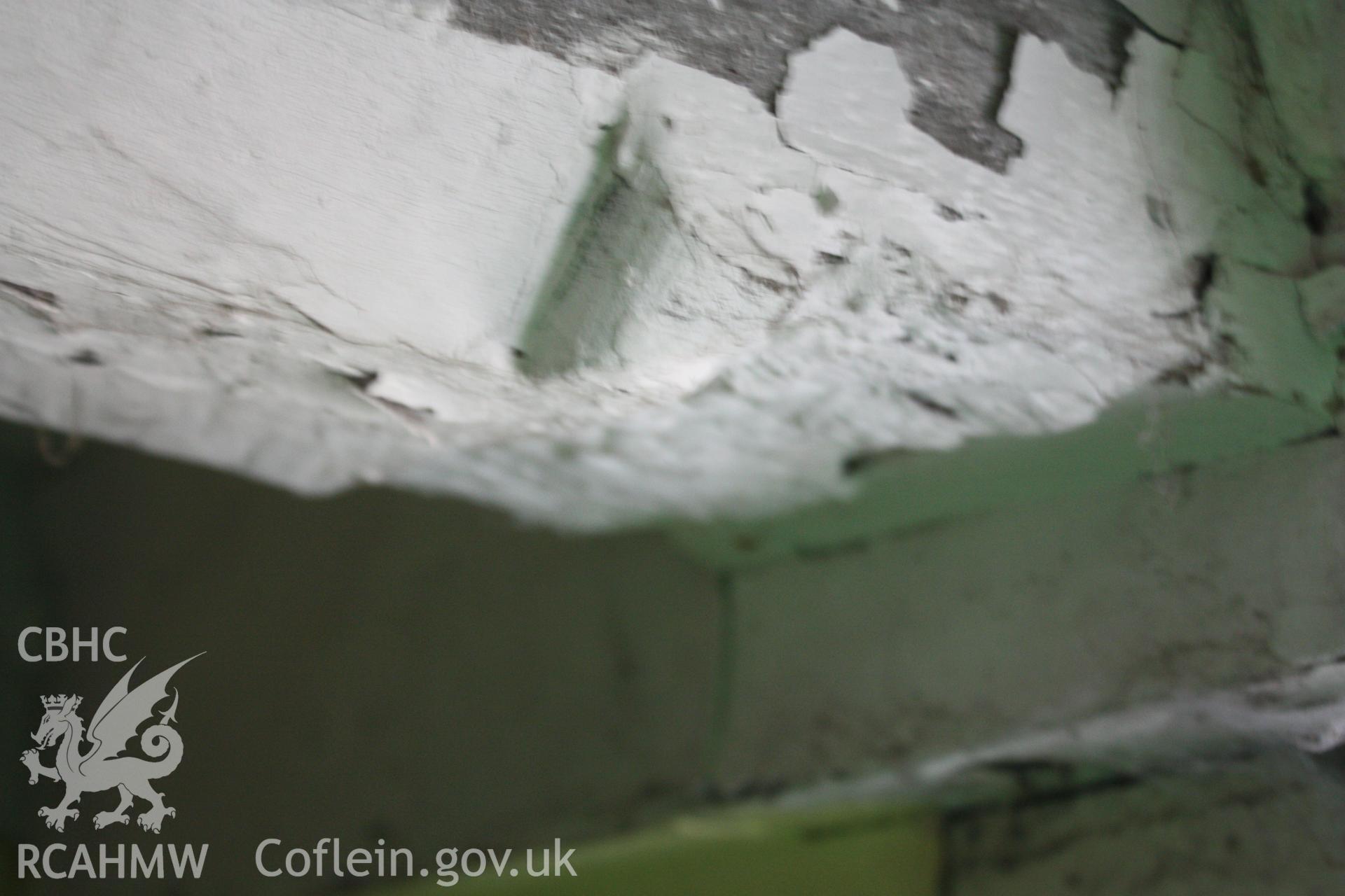 Interior, parlour ceiling-beam stop.